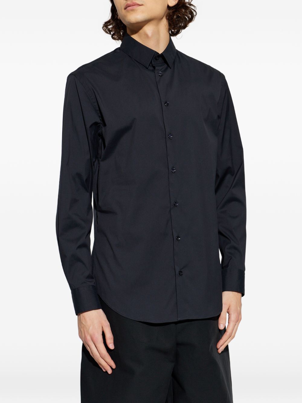 Giorgio Armani Men's Shirts Navy