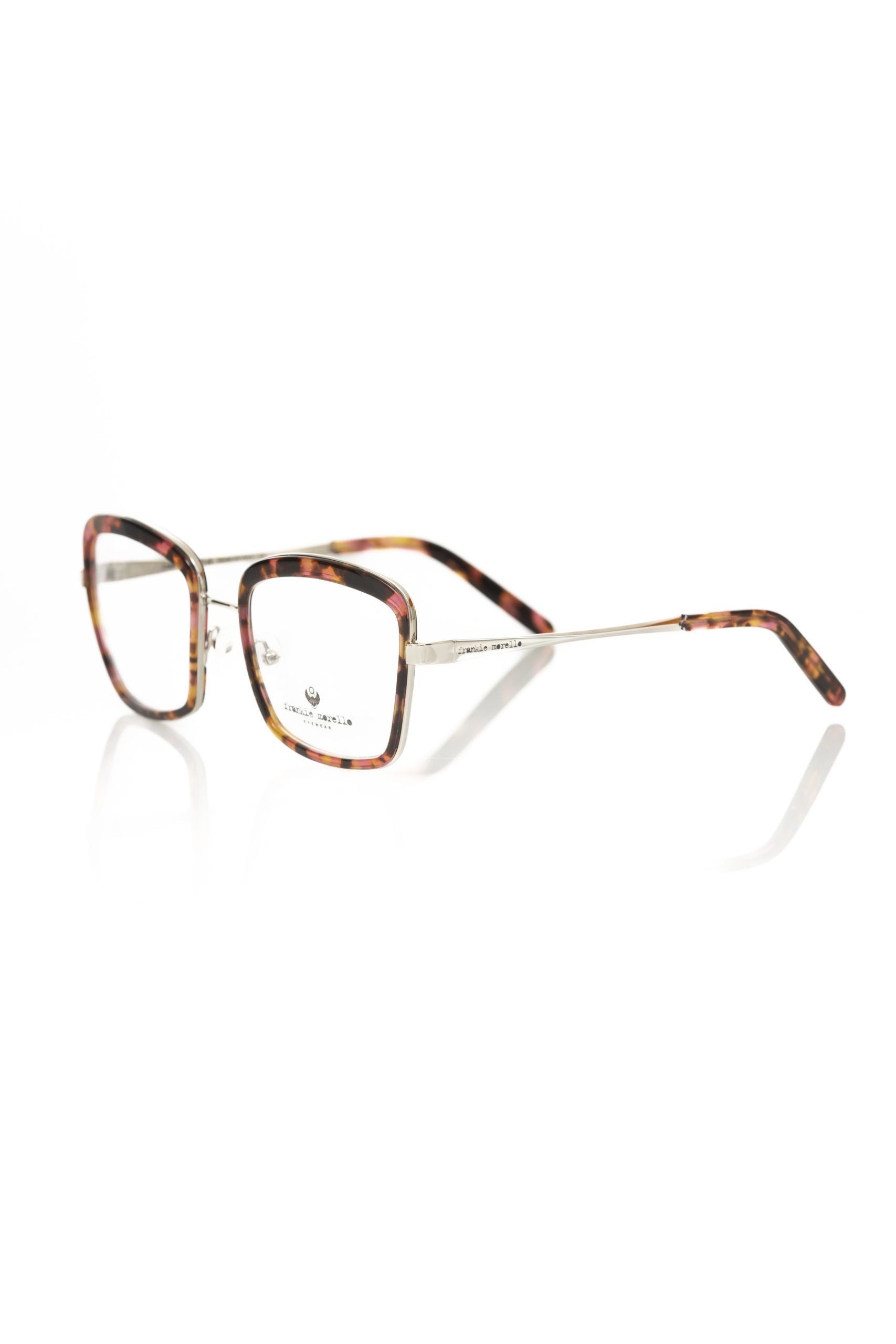 Frankie Morello Red Metallic Women's Eyeglass Women's Frame