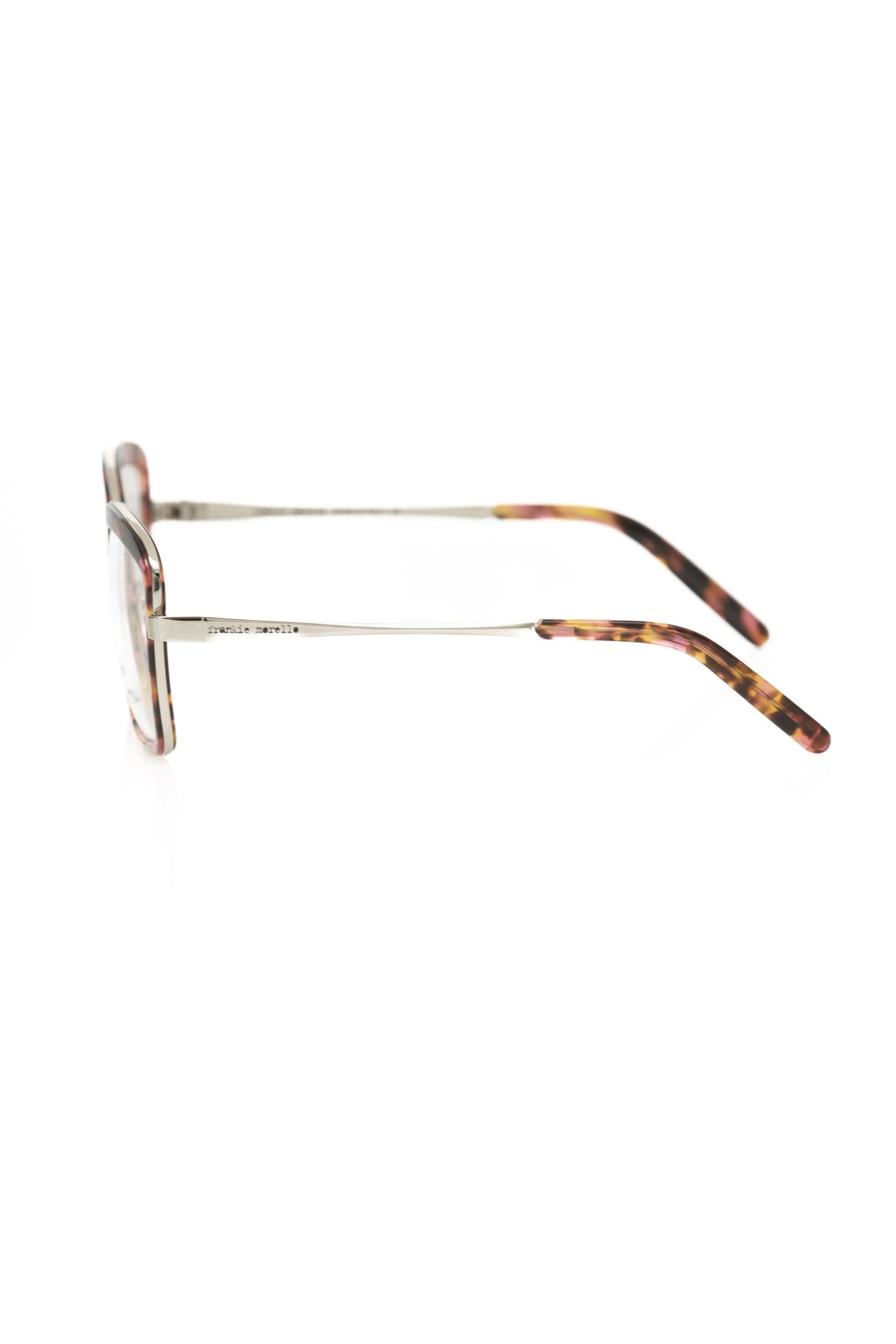 Frankie Morello Red Metallic Women's Eyeglass Women's Frame