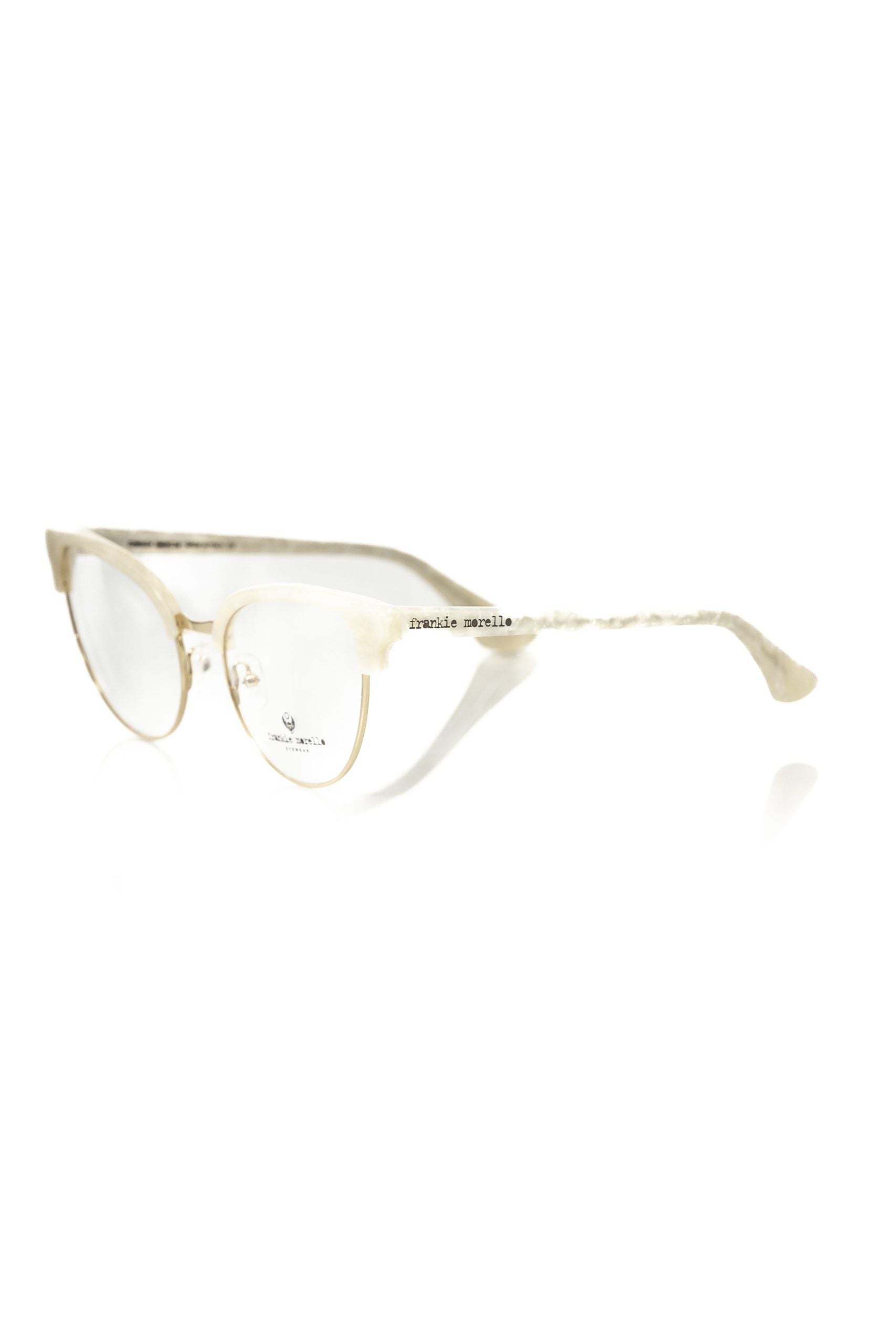 Frankie Morello White Metallic Women's Women's Frame