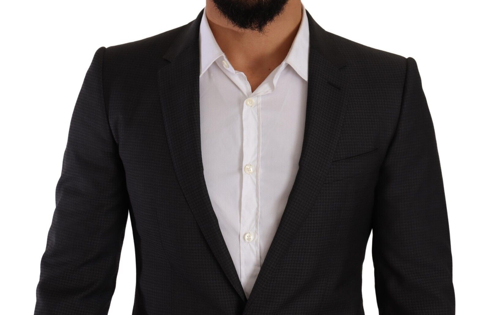 Dolce & Gabbana Dark Gray MARTINI Single Breasted 2 Piece Men's Suit
