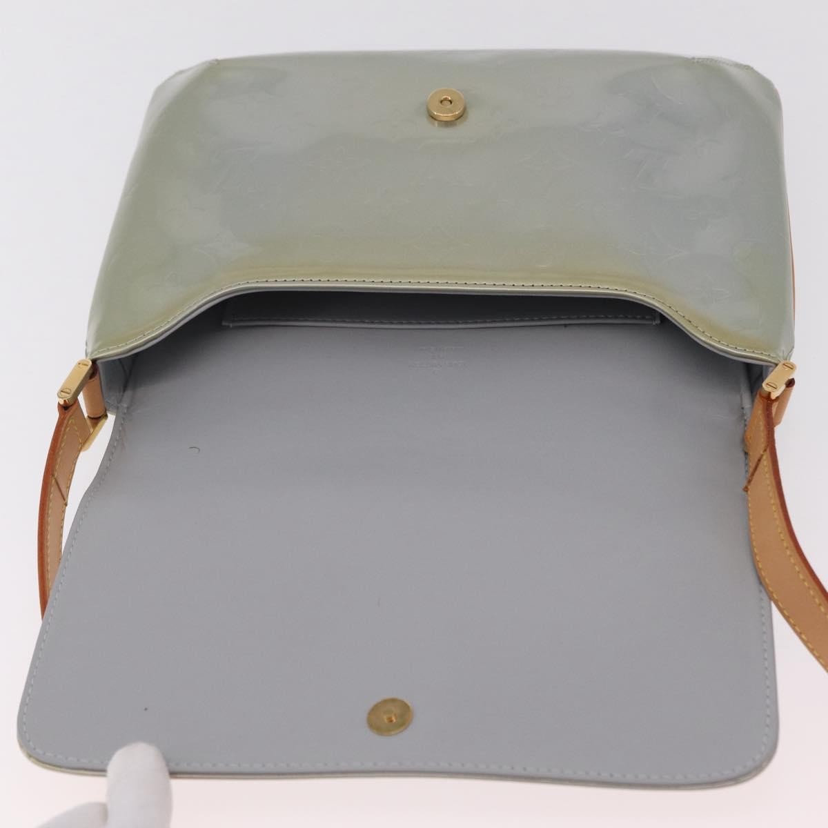 Louis Vuitton Thompson Street Monogram Vernis Gray Patent_Leather Shoulder Bag Bag (Pre-Owned)