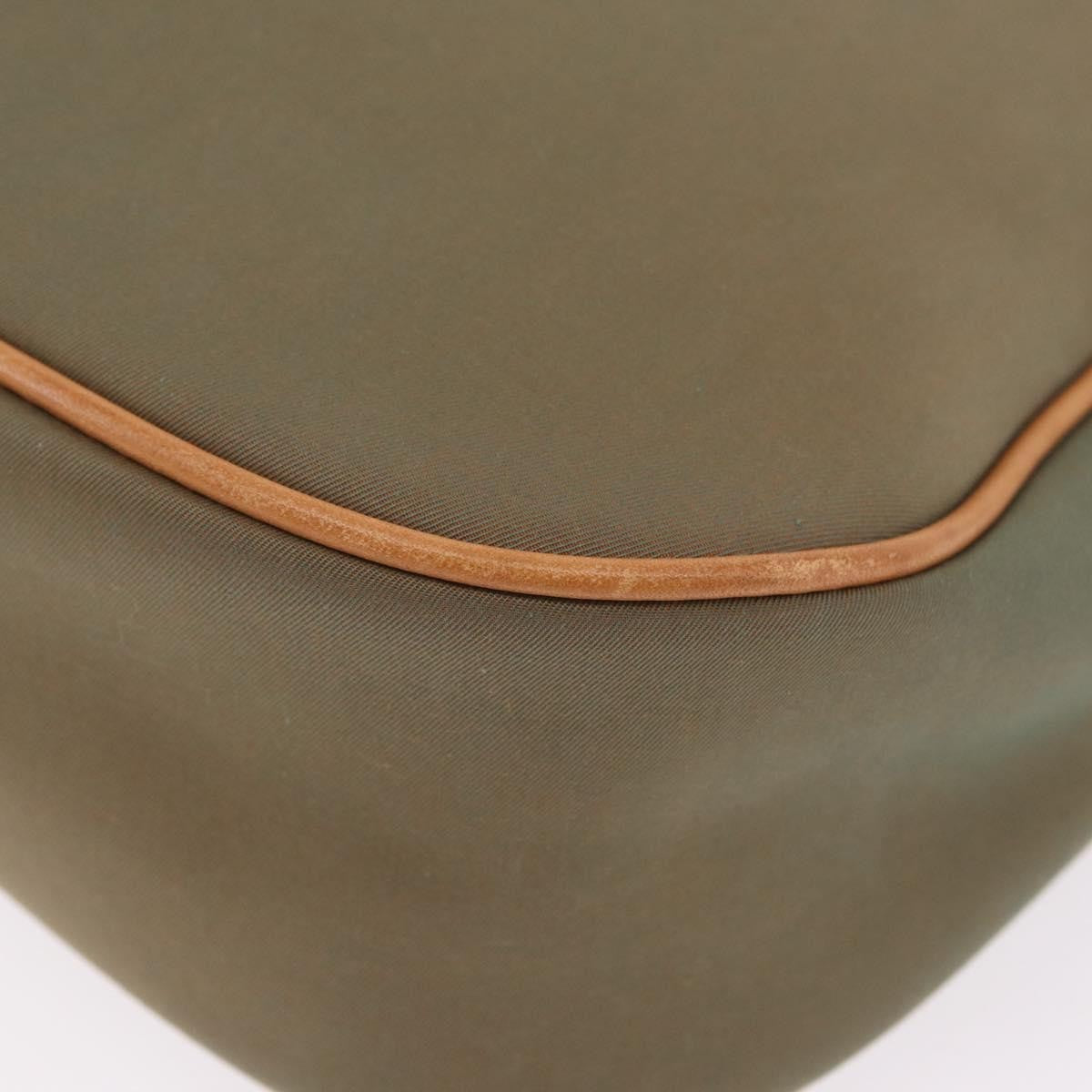 Burberry Shoulder Bag Nova Check Coated Canvas Khaki Canvas Shoulder Bag Bag (Pre-Owned)
