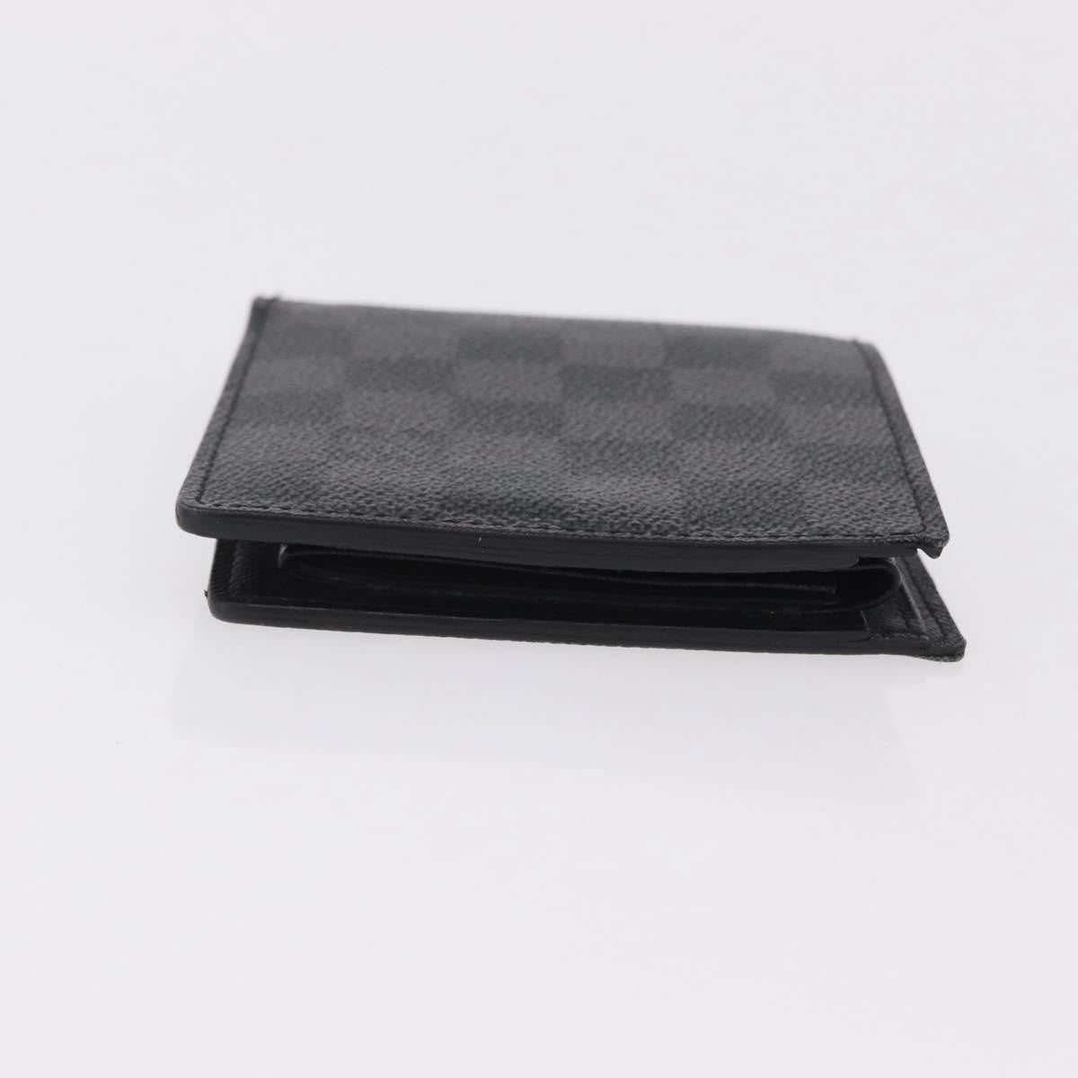Louis Vuitton Marco Damier Graphite Gray Canvas Wallets Accessory (Pre-Owned)