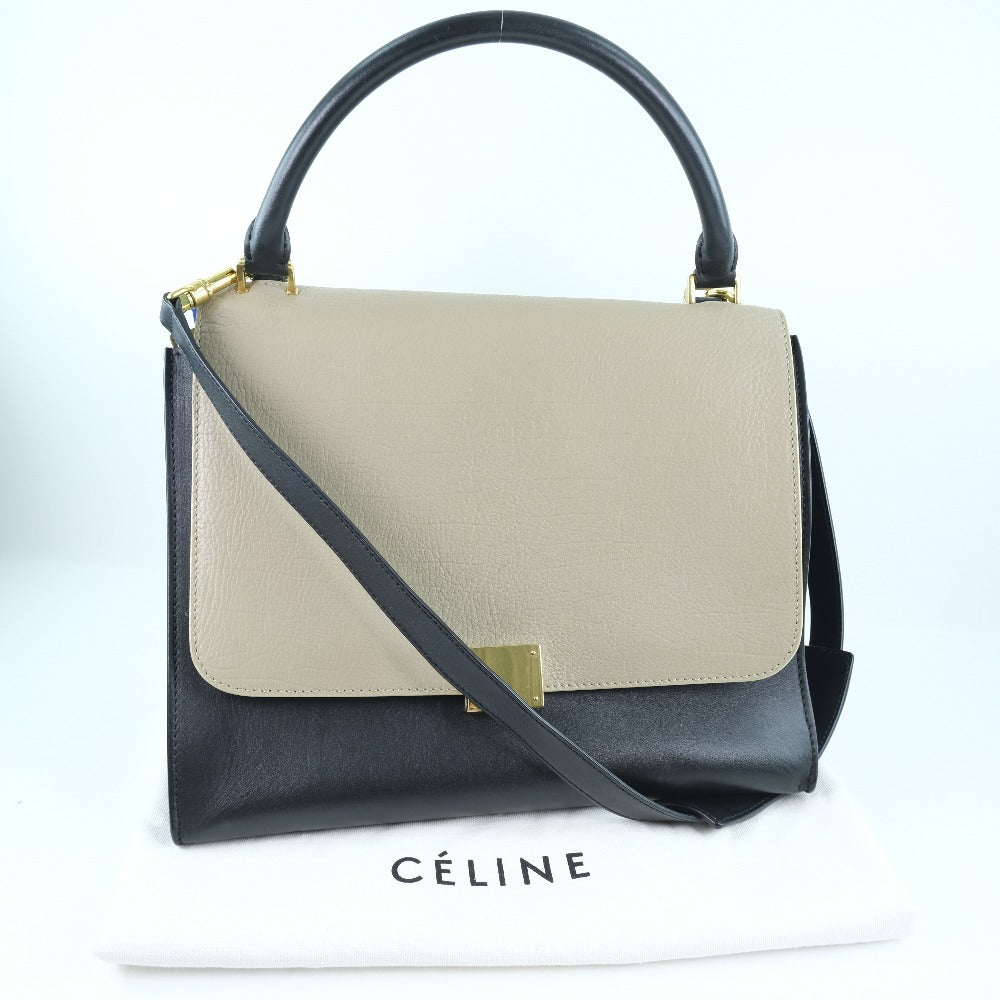Céline Trapèze Multicolour Leather Handbag (Pre-Owned)