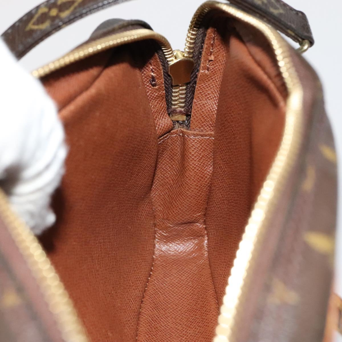 Louis Vuitton Marly Brown Canvas Shoulder Bag (Pre-Owned)