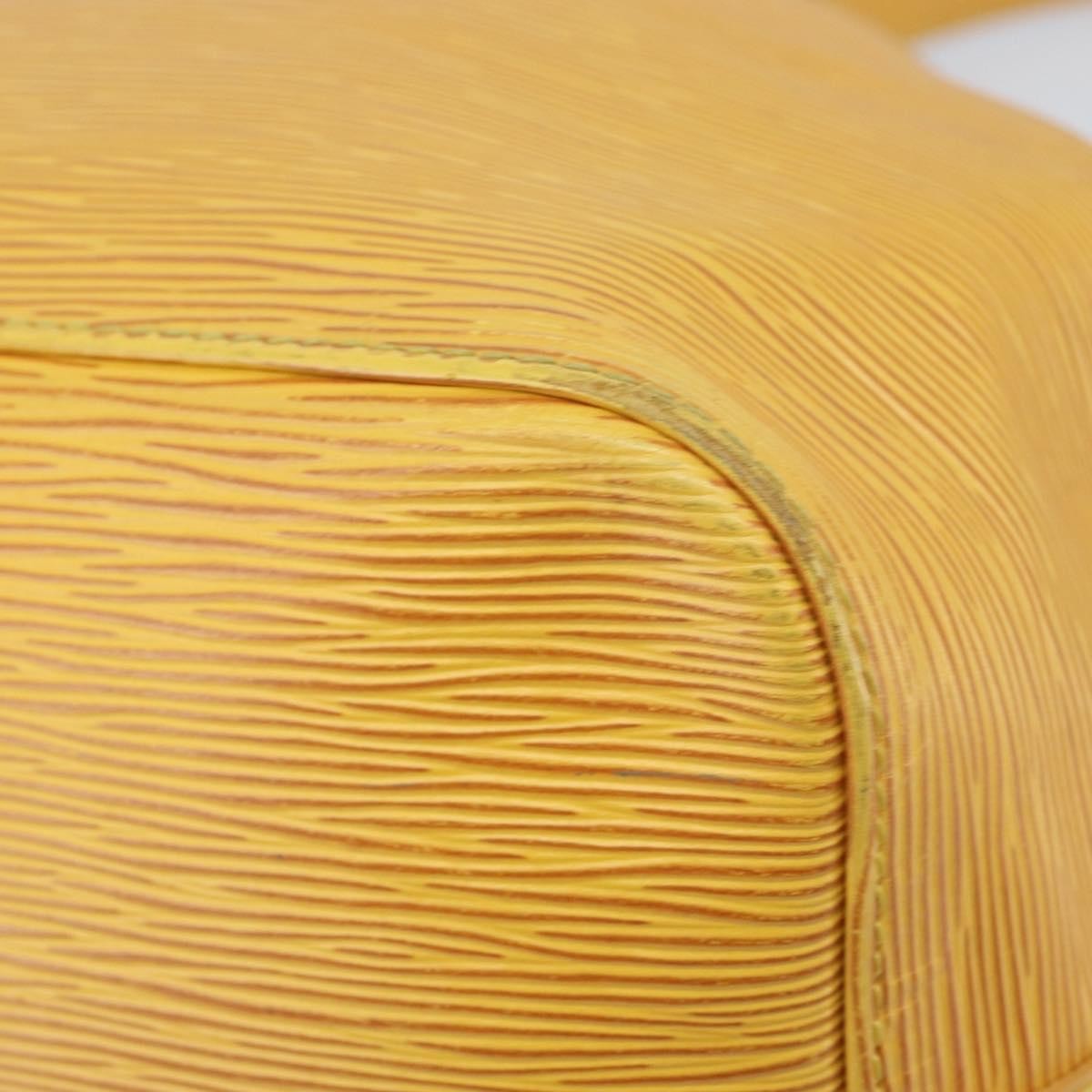 Louis Vuitton Petit Noe Epi Leather Yellow Leather Shoulder Bag Bag (Pre-Owned)