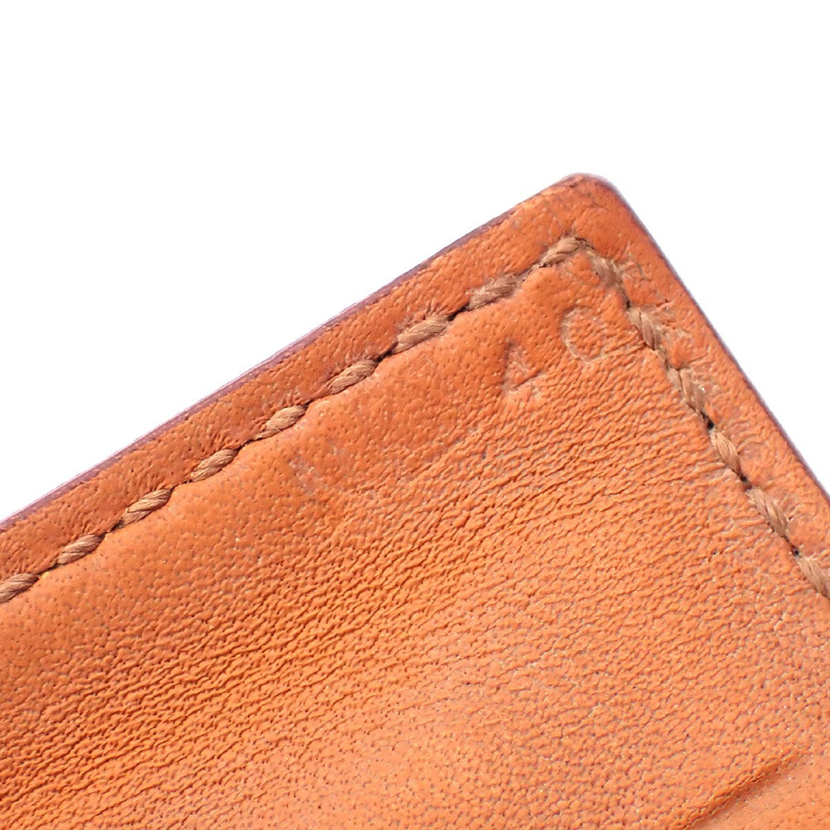 Hermes Collier De Chien Leather Orange Leather Bracelet Jewelry (Pre-Owned)