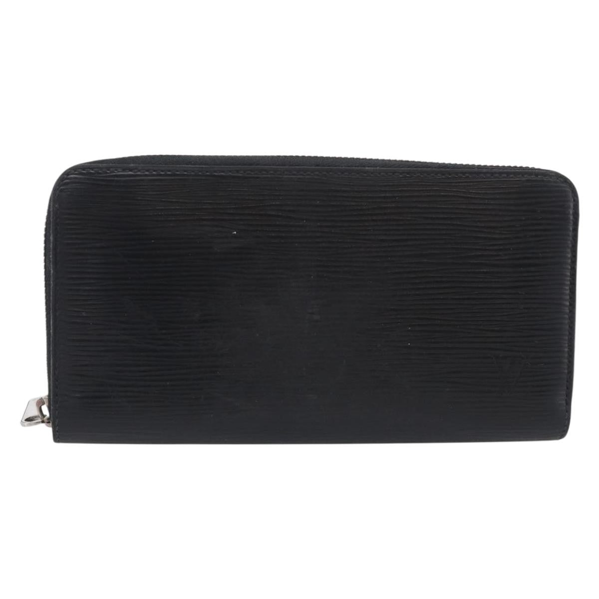 Louis Vuitton Zippy Epi Leather Black Leather Wallets Accessory (Pre-Owned)