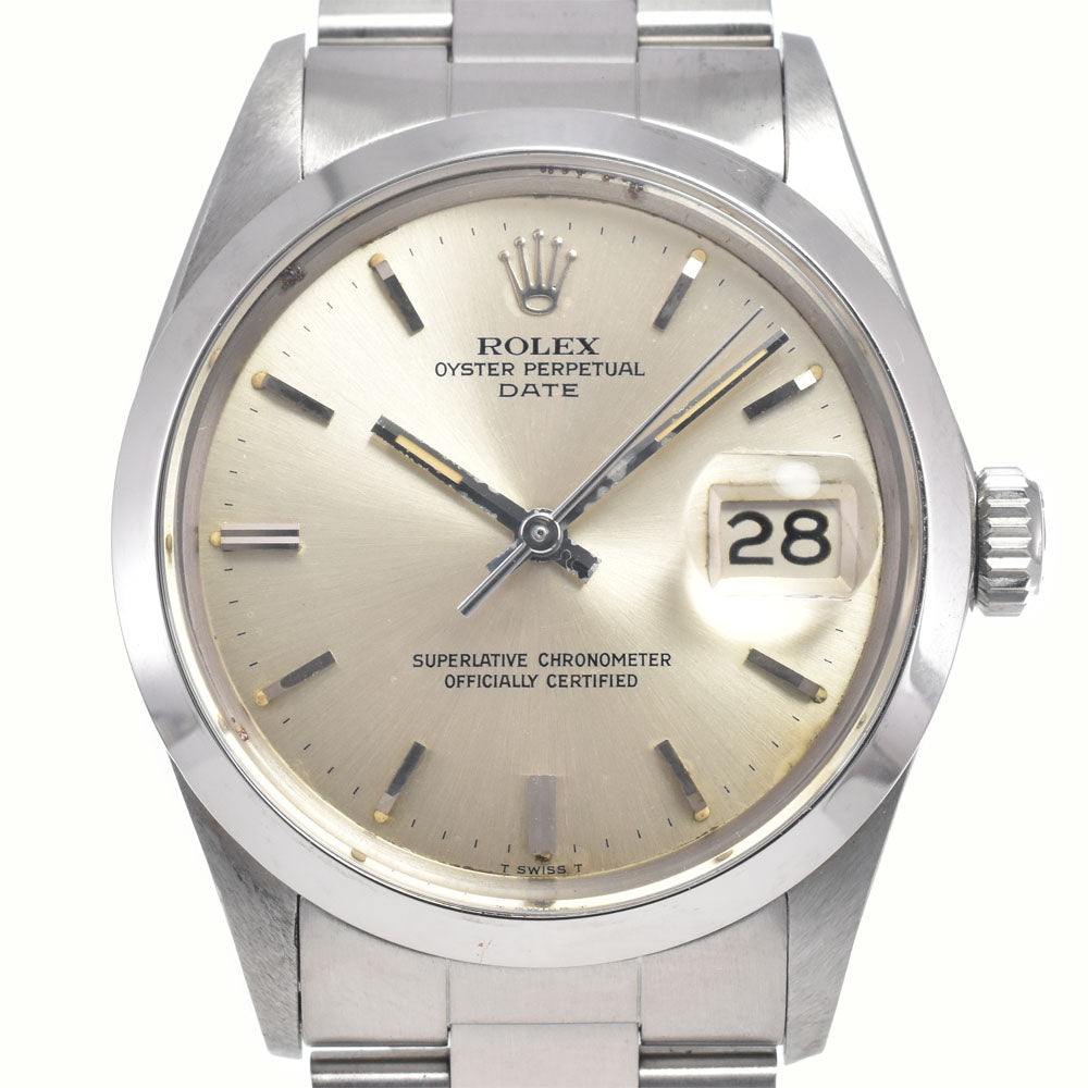 Rolex Oyster Perpetual Date Automatic Stainless Steel Watch (Pre-Owned)