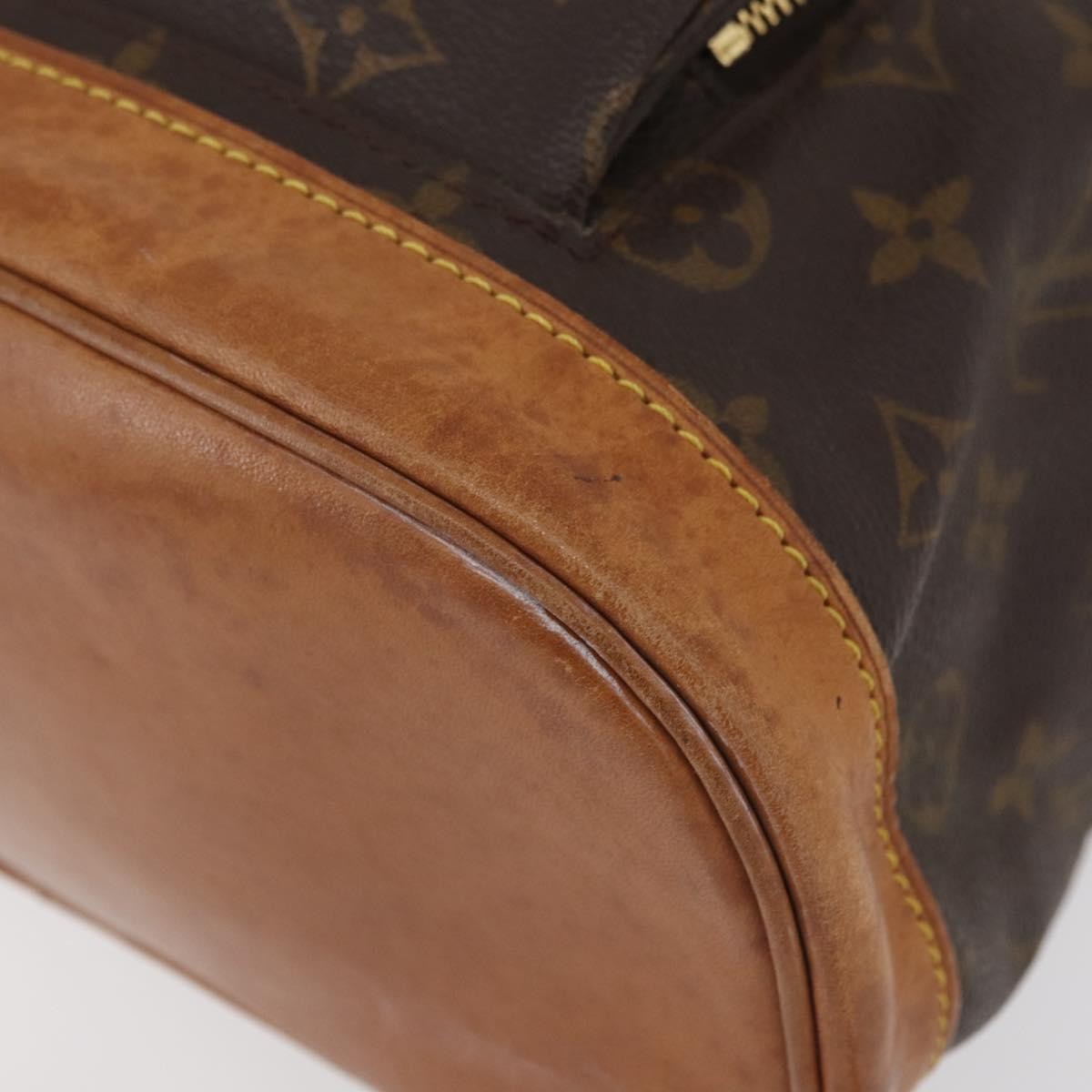 Louis Vuitton Vintage Montsouris Monogram Canvas Brown Canvas Backpack Bag (Pre-Owned)