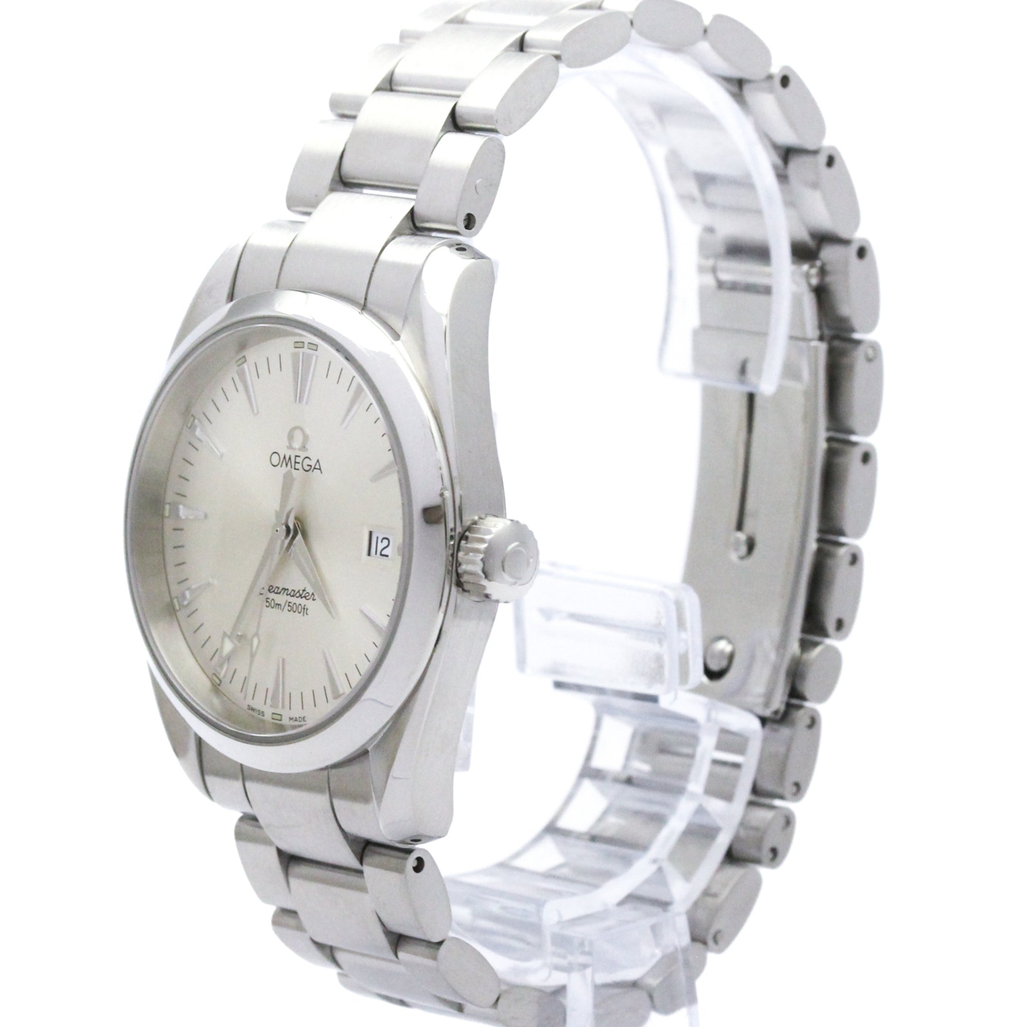 Omega Seamaster Aqua Terra 150M Quartz Stainless Steel Watch (Pre-Owned)