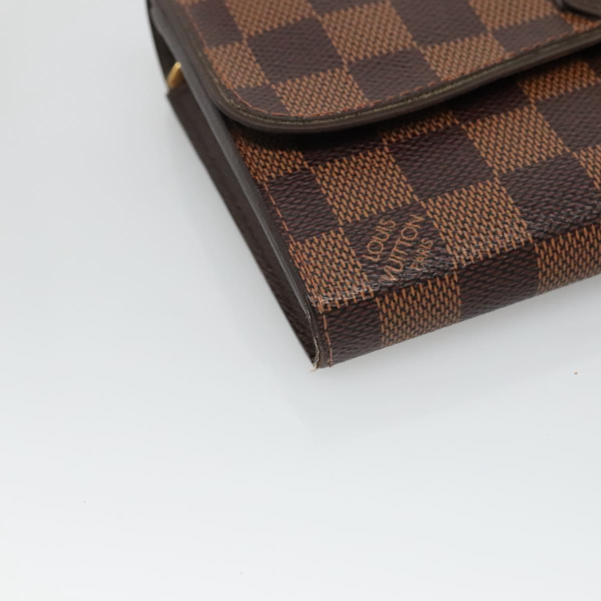 Louis Vuitton Sistina Brown Canvas Wallet (Pre-Owned)