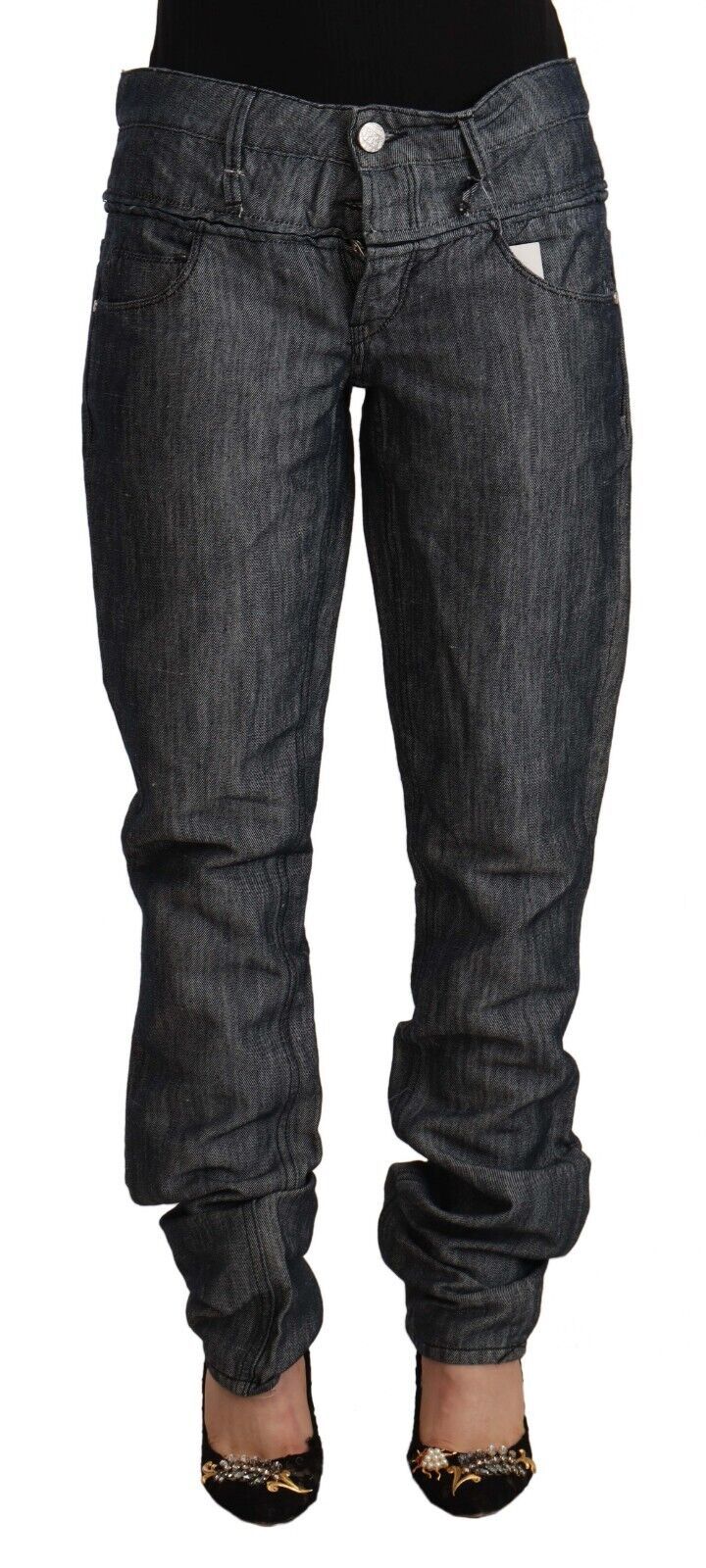 Acht Chic Mid-Waist Straight-Cut Acht Women's Jeans
