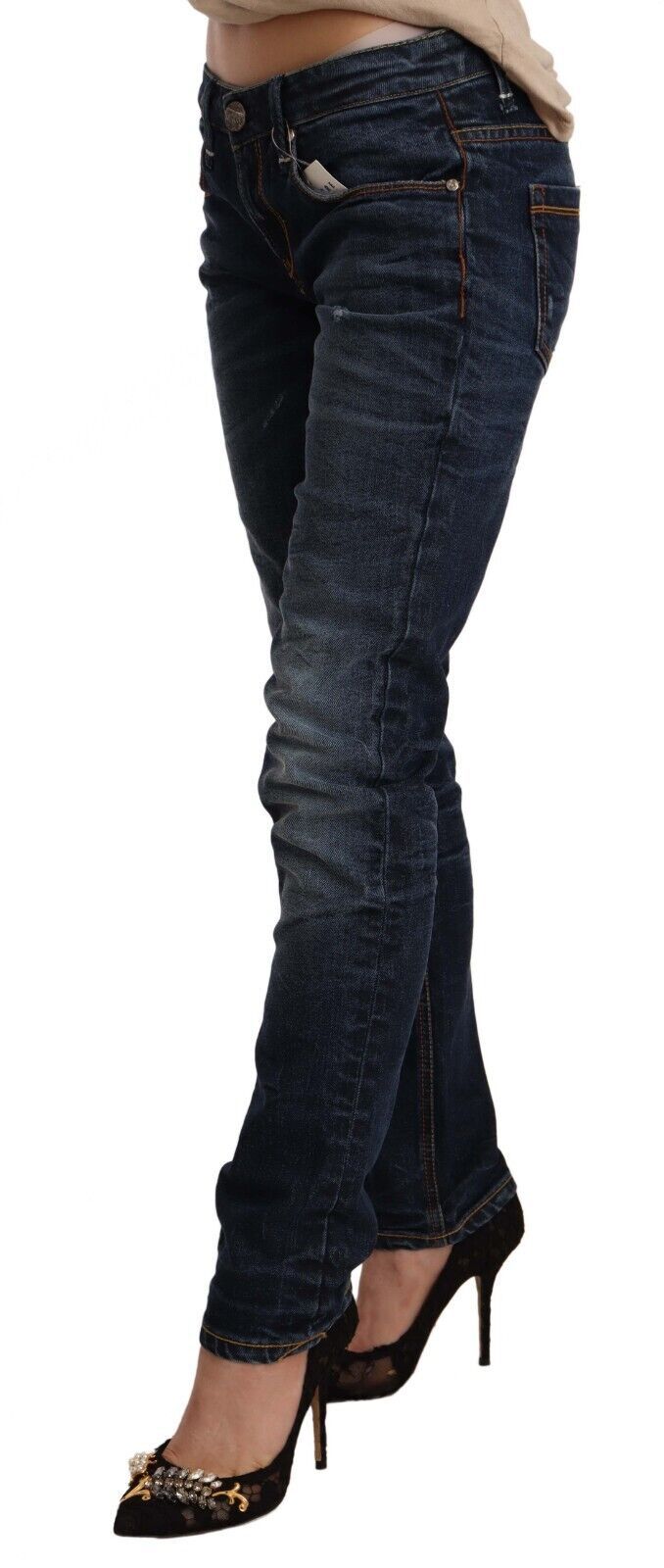 Acht Chic Slim Fit Low Waist Skinny Women's Denim