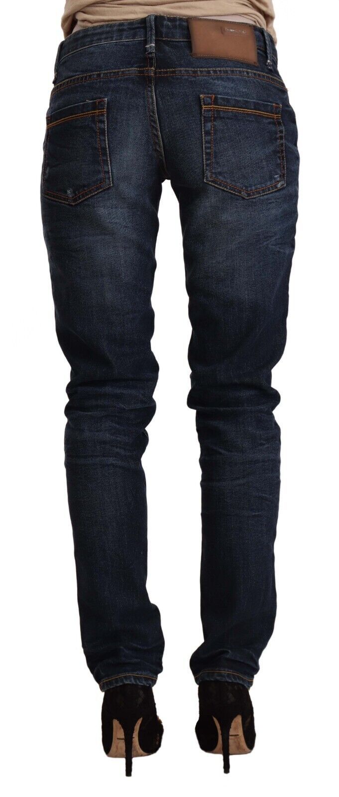 Acht Chic Slim Fit Low Waist Skinny Women's Denim