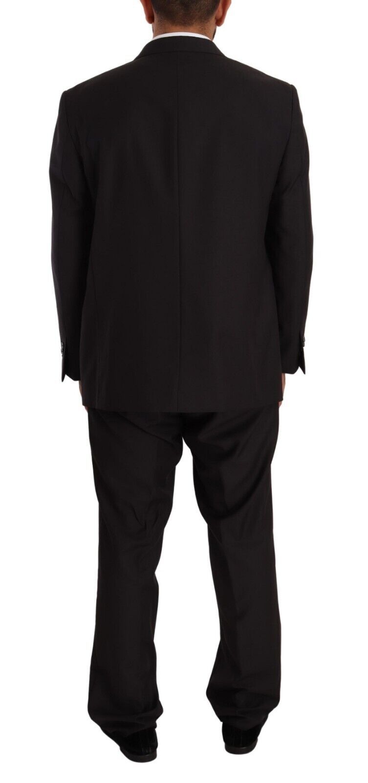 Domenico Tagliente Elegant Gray Two-Piece Regular Fit Men's Suit
