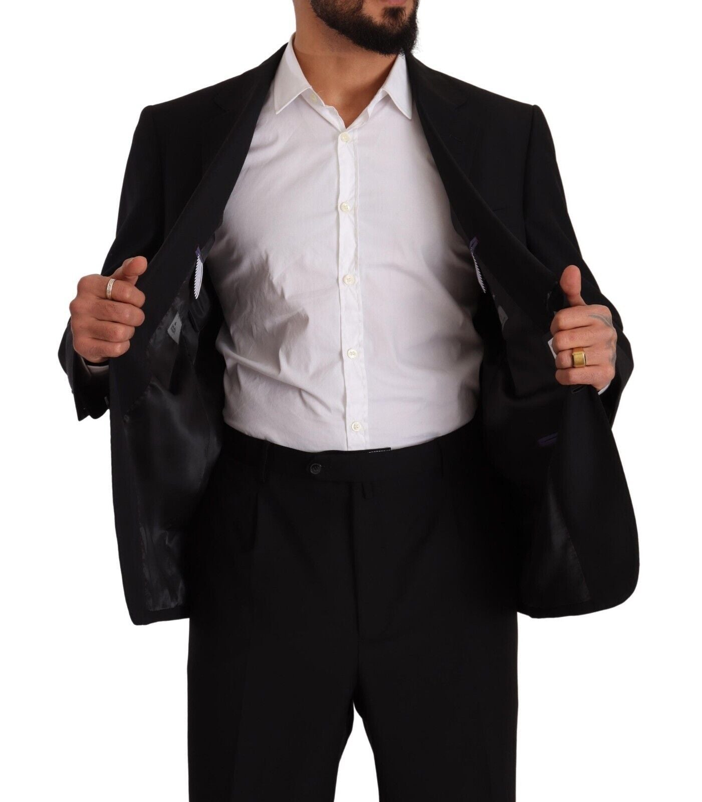 Domenico Tagliente Elegant Two-Piece Deconstructed Men's Suit