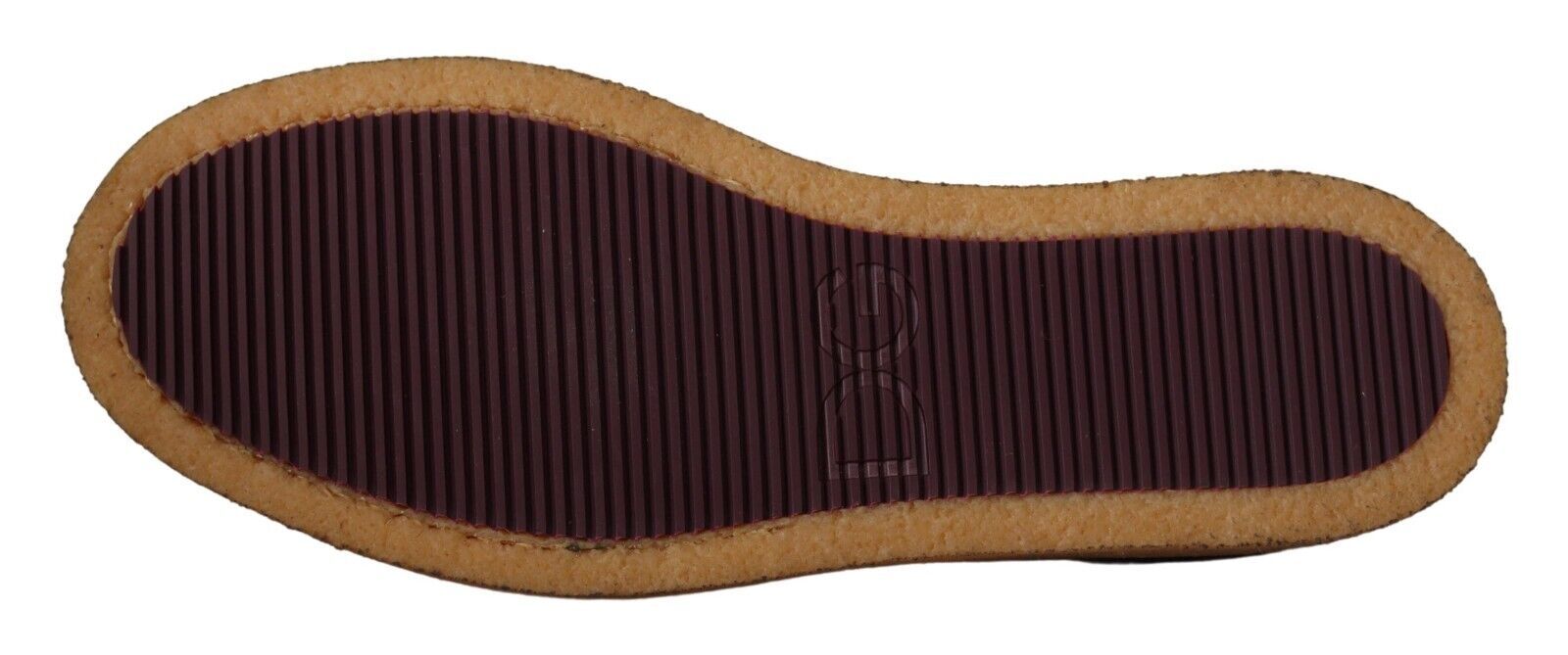 Dolce & Gabbana Brown Suede Leather Slip On Flats Moccasin Men's Shoes