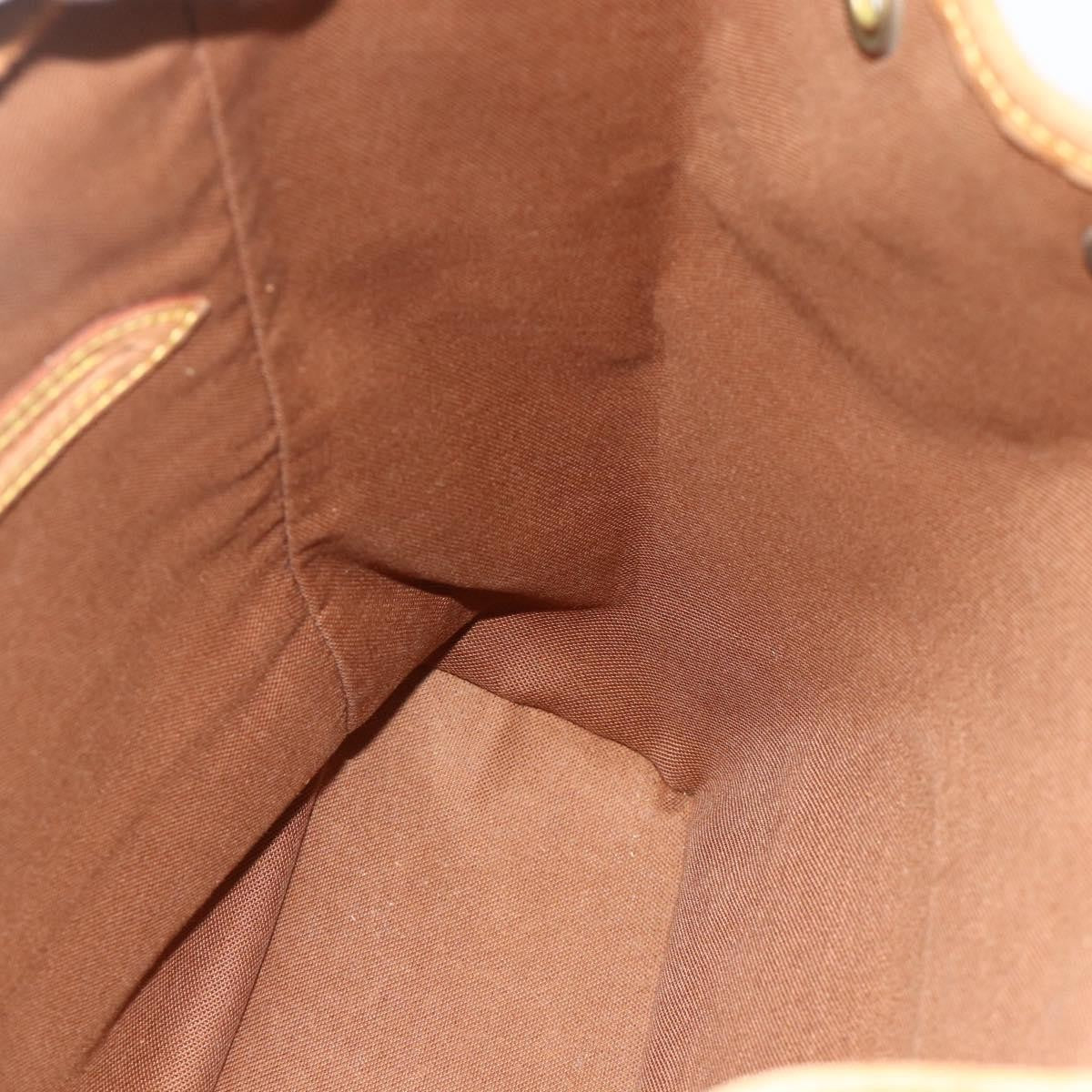 Louis Vuitton Vintage Montsouris Monogram Canvas Brown Canvas Backpack Bag (Pre-Owned)