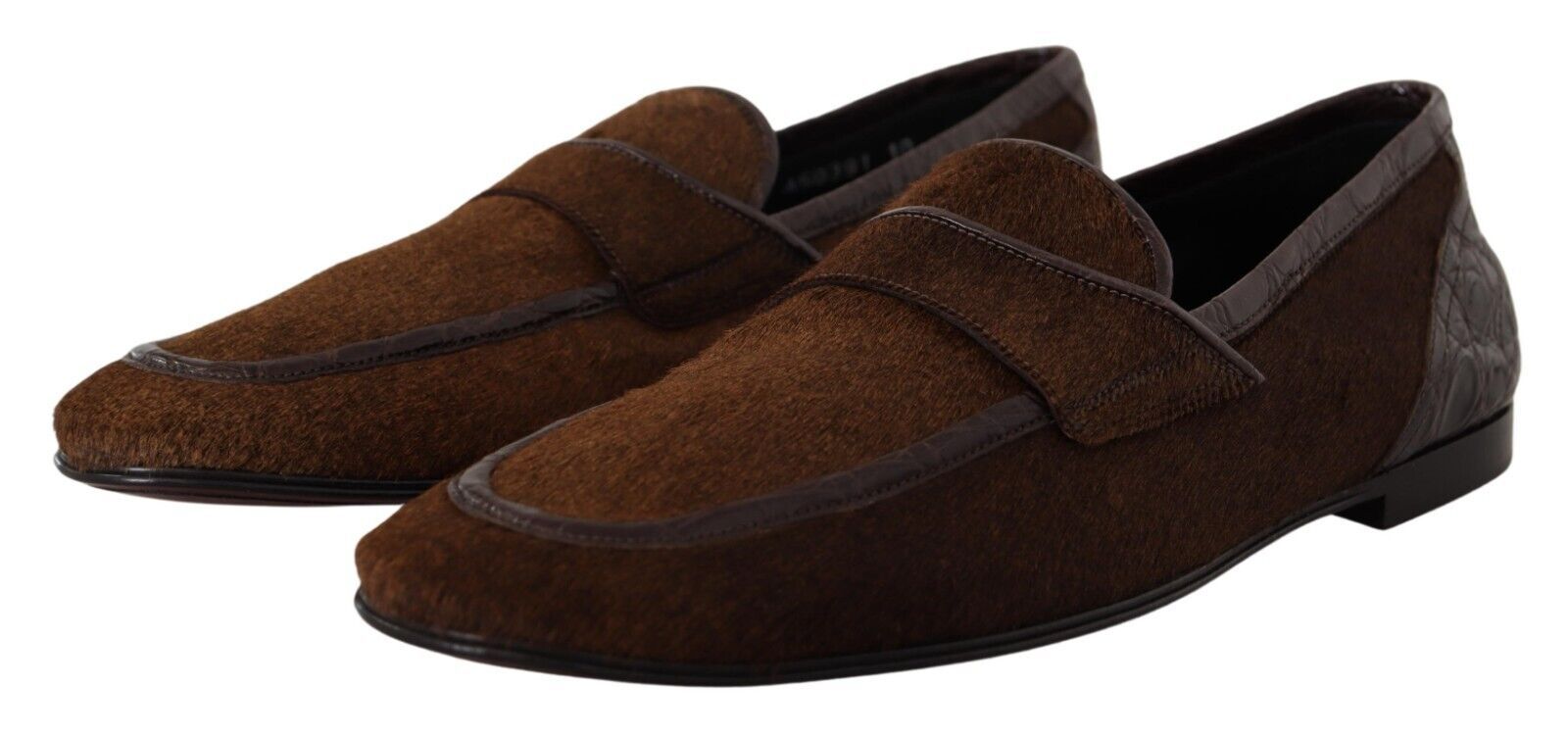 Dolce & Gabbana Exquisite Exotic Leather Men's Loafers