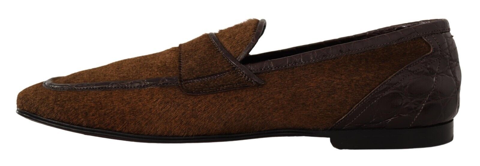 Dolce & Gabbana Exquisite Exotic Leather Men's Loafers