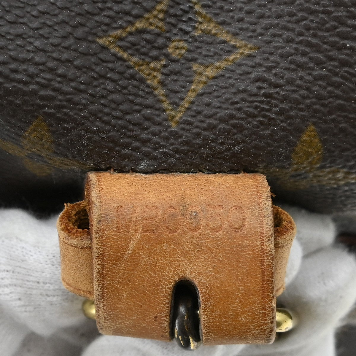 Louis Vuitton Saumur Monogram Canvas Brown Canvas Handbag (Pre-Owned)
