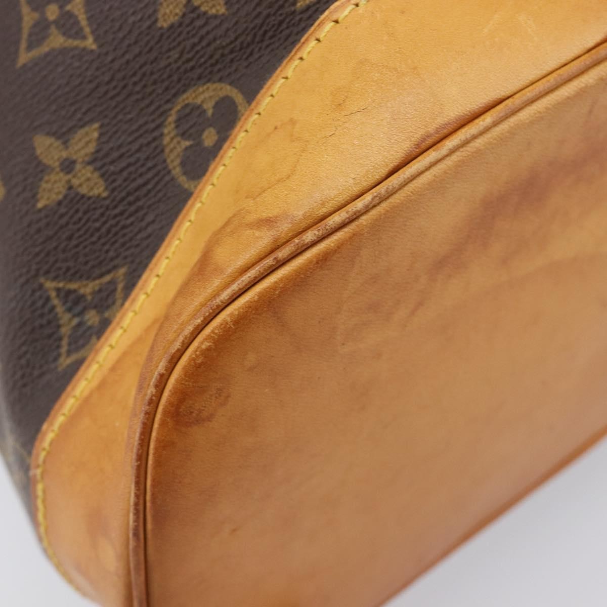 Louis Vuitton Vintage Montsouris Monogram Canvas Brown Canvas Backpack Bag (Pre-Owned)