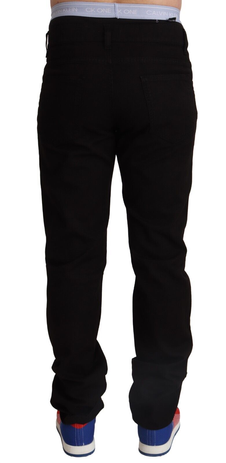 Dolce & Gabbana Elegant Skinny Black Cotton Men's Pants