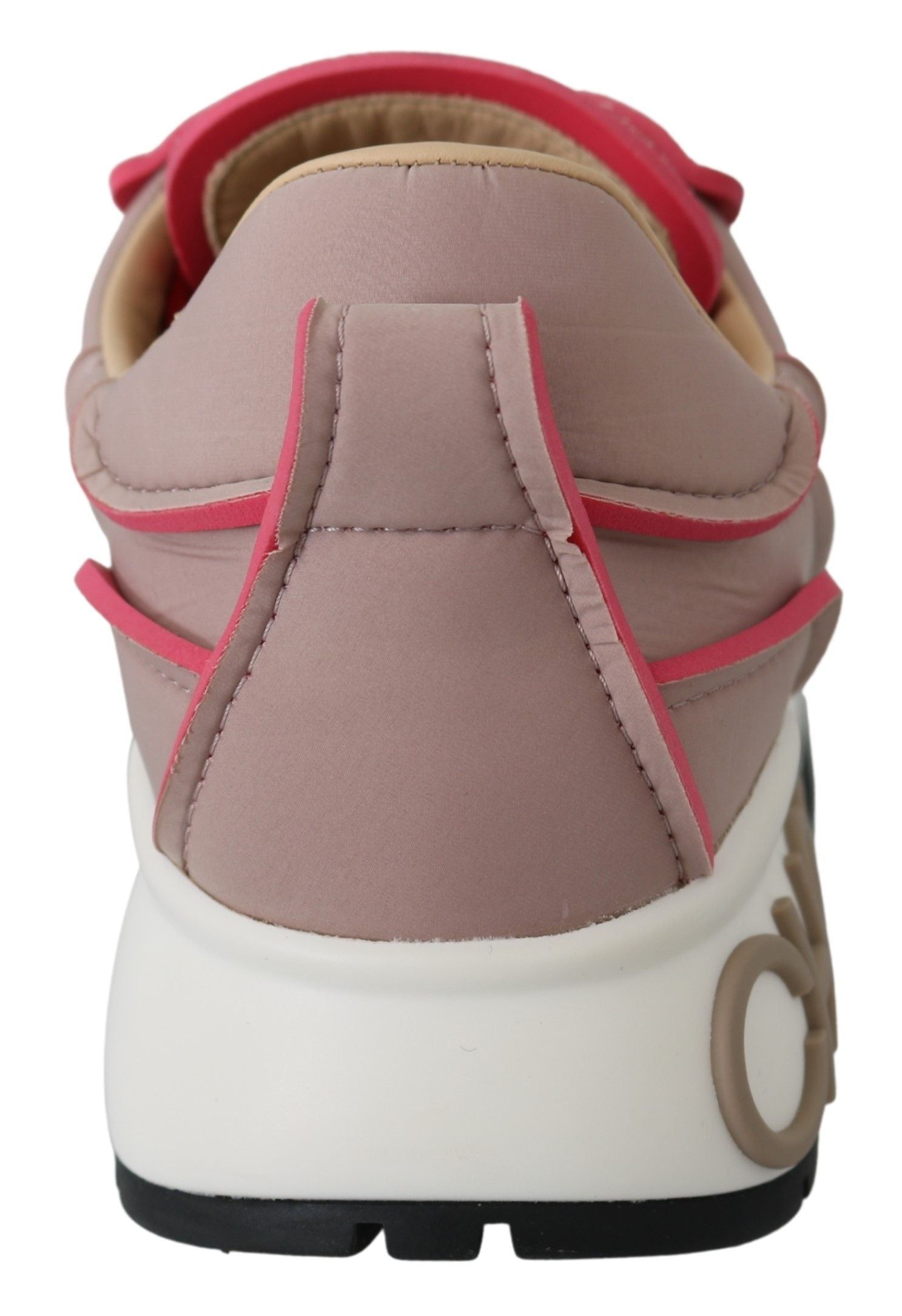 Jimmy Choo Ballet Pink and Red Raine Women's Sneakers