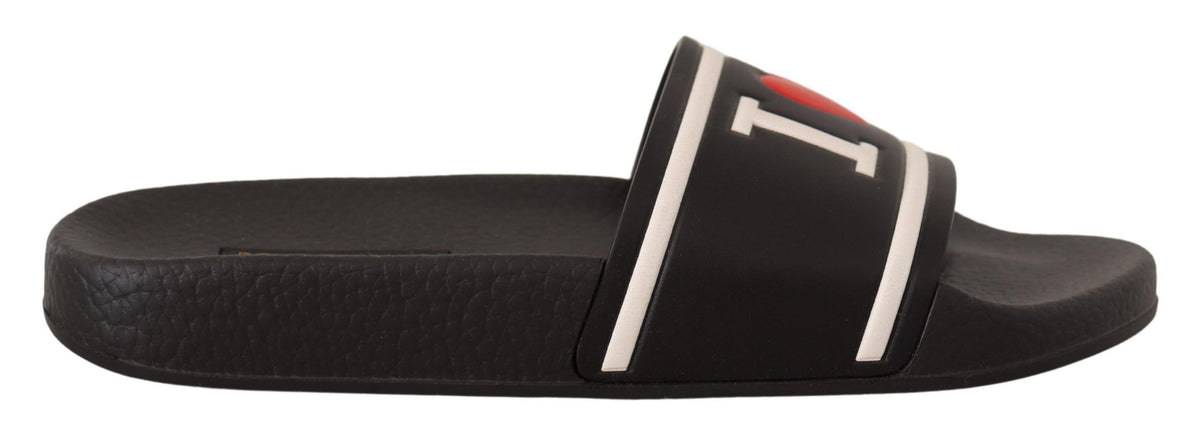 D&G slide Dolce & Gabbana D&G slides in black - Black|CW0142AO2358B438 main image 3