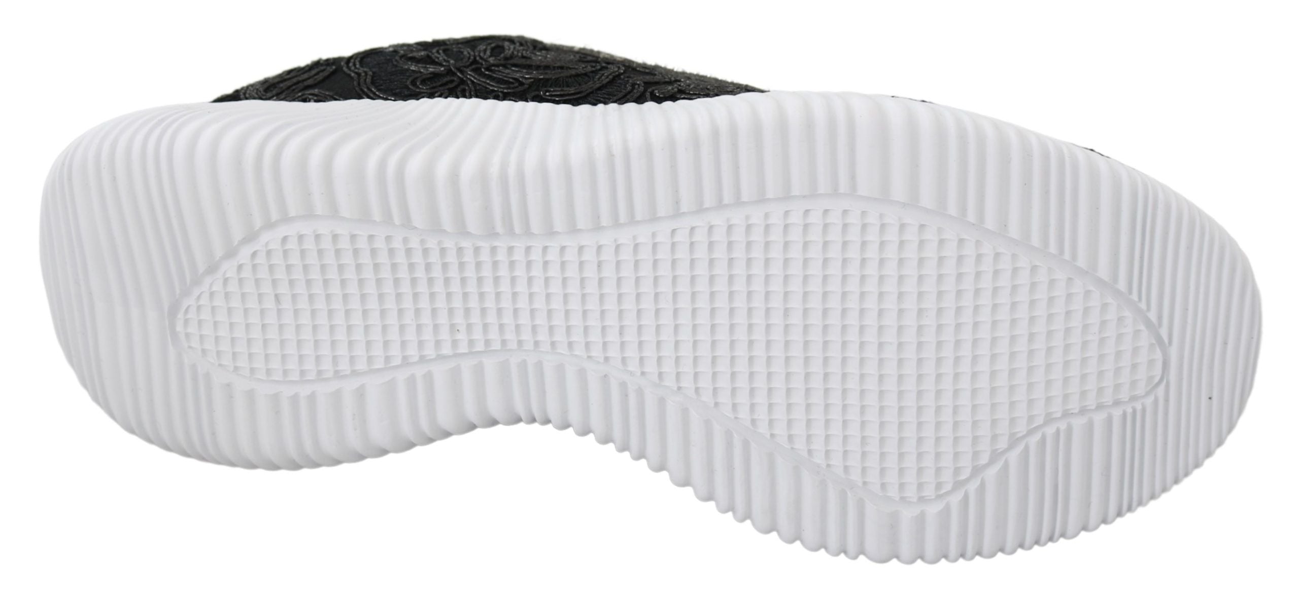 Plein Sport Black Polyester Runner Joice Sneakers Women's Shoes