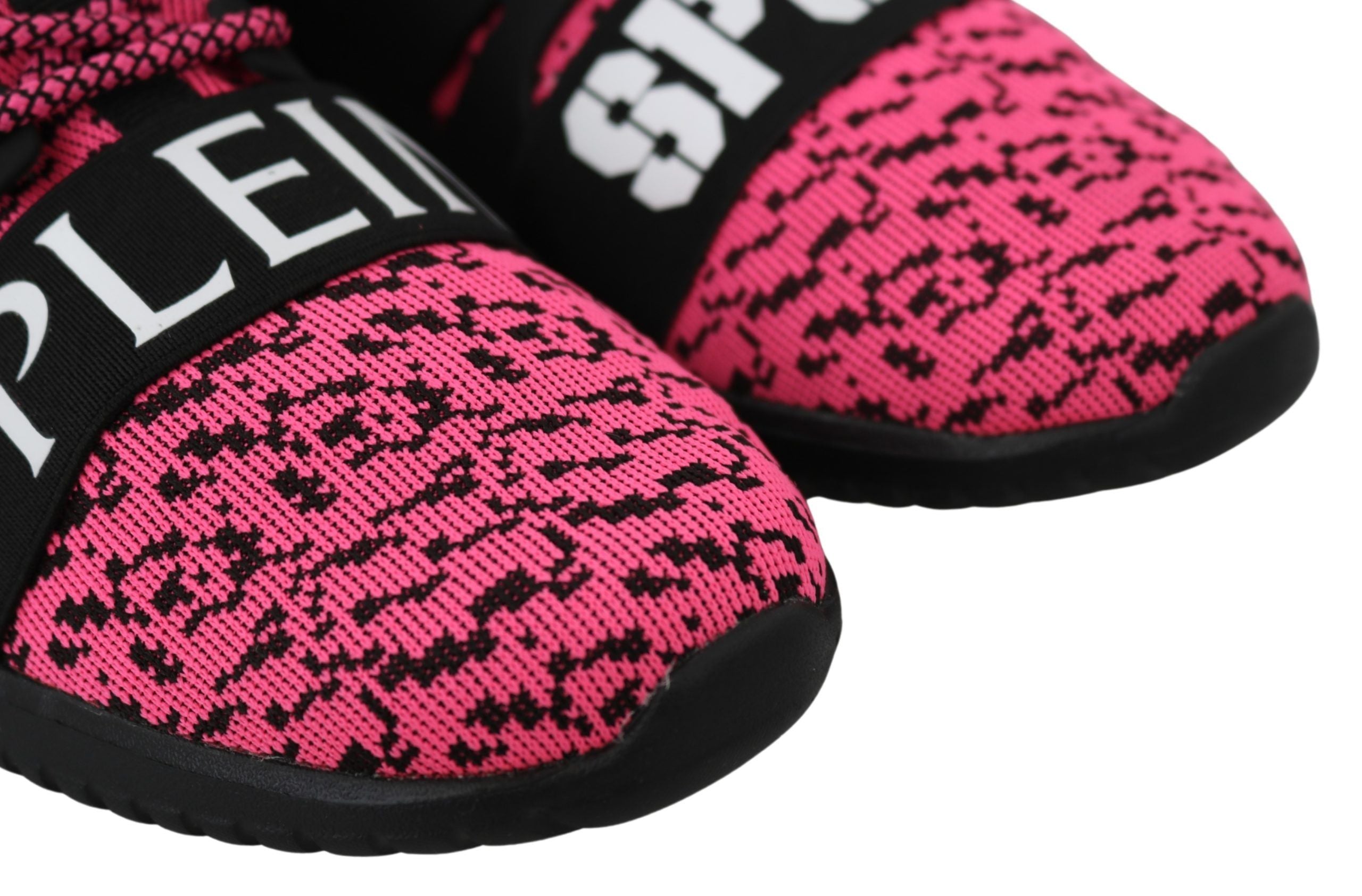 Plein Sport Pink Blush Polyester Runner Joice Sneakers Women's Shoes