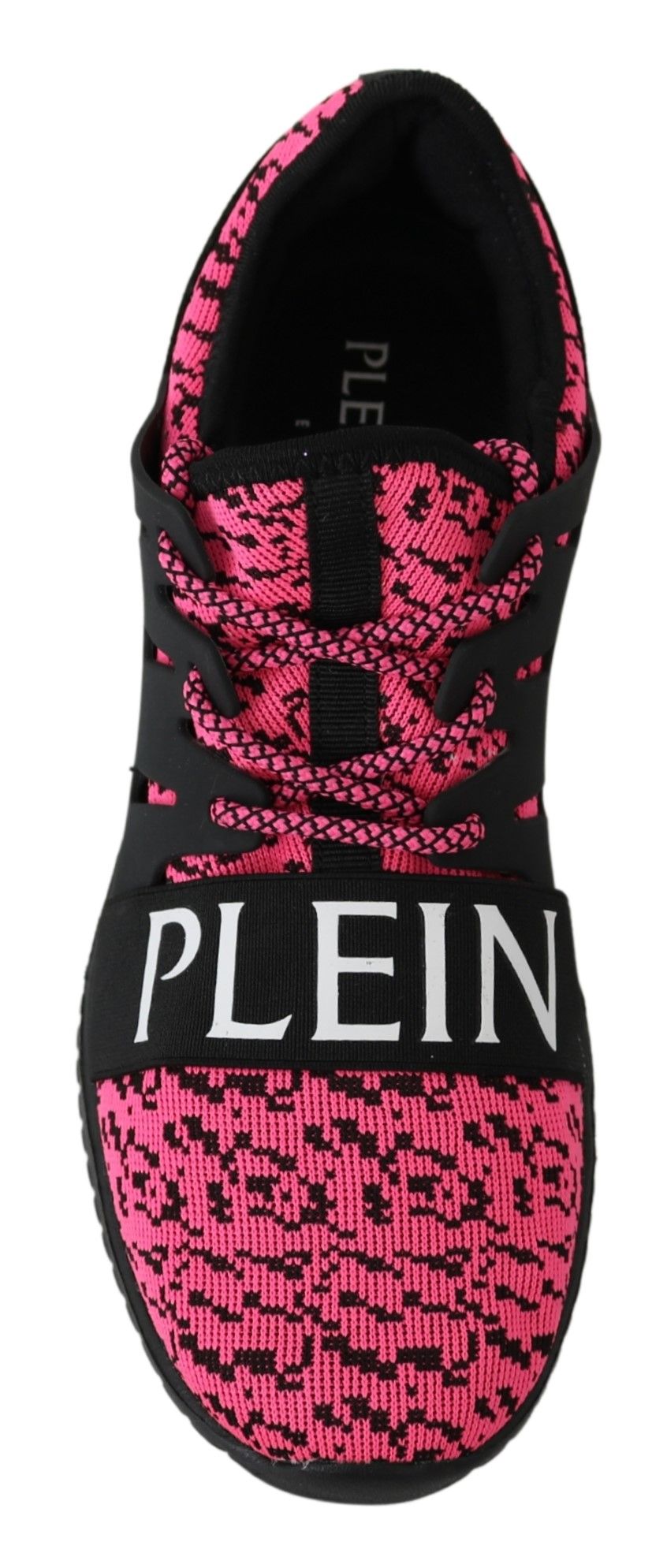 Plein Sport Pink Blush Polyester Runner Joice Sneakers Women's Shoes