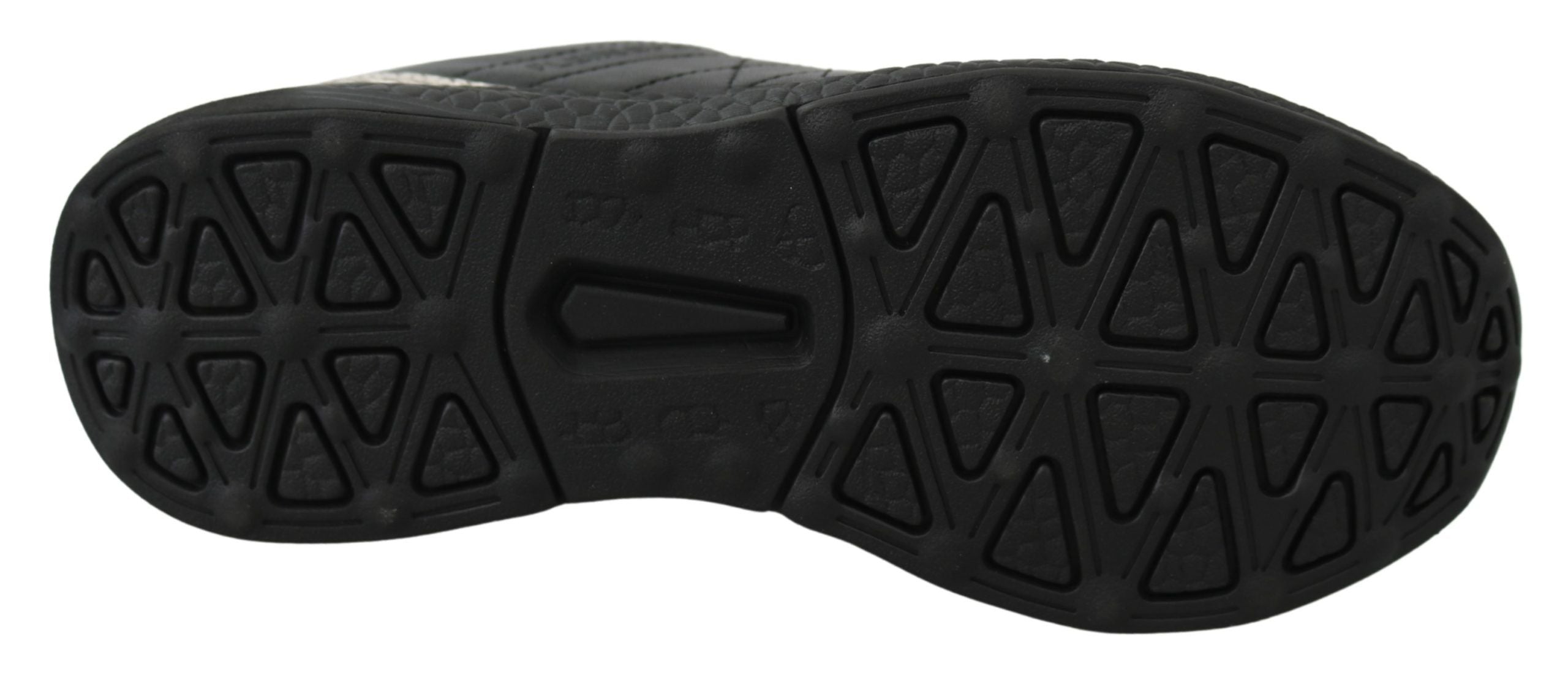Plein Sport Black Polyester Runner Gisella Sneakers Women's Shoes