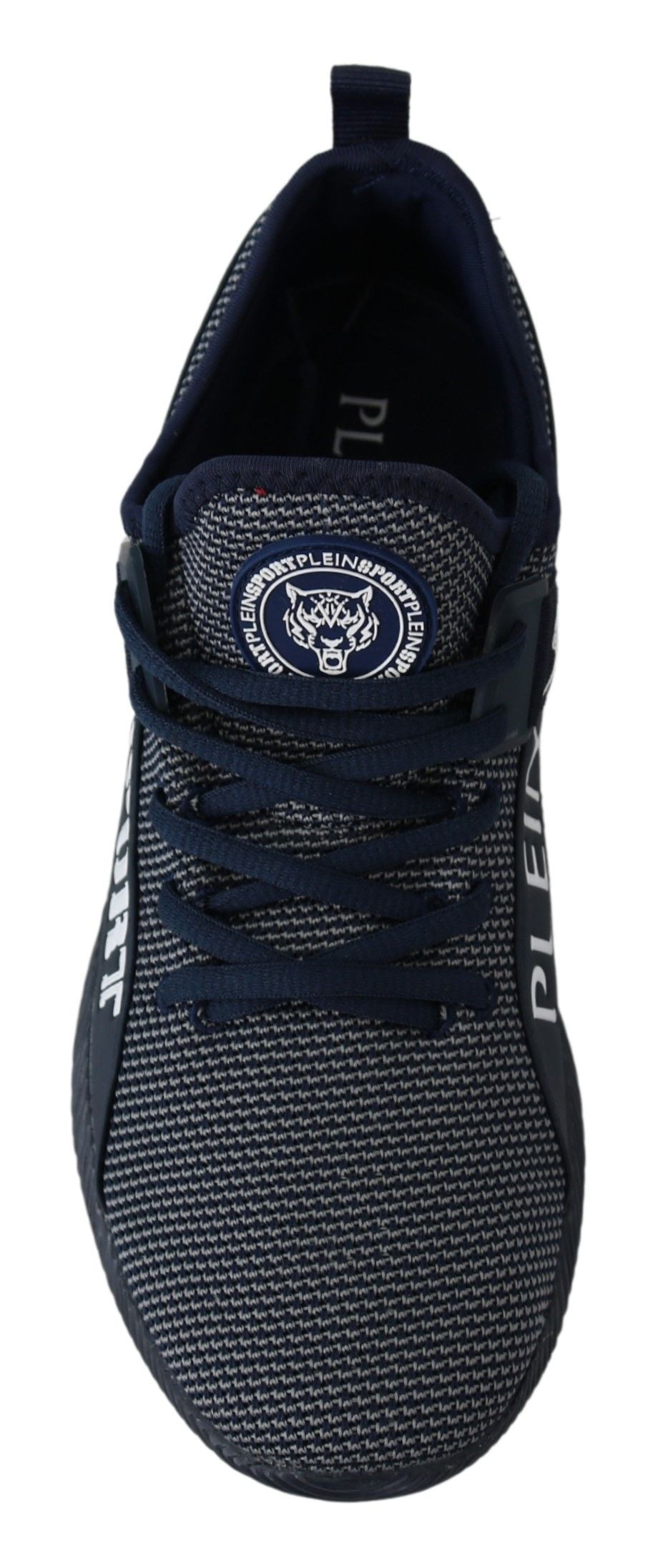 Plein Sport Blue Indaco Polyester Carter Sneakers Men's Shoes
