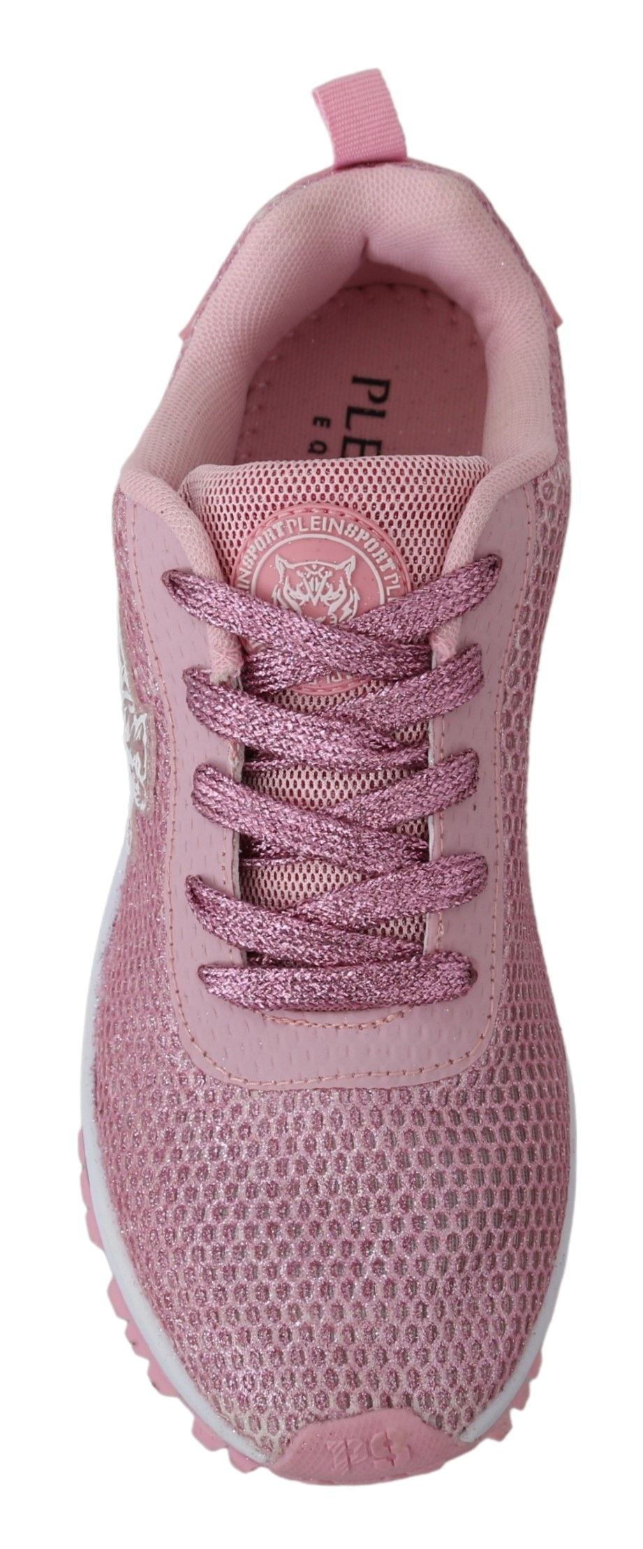 Plein Sport Pink Blush Polyester Gretel Sneakers Women's Shoes