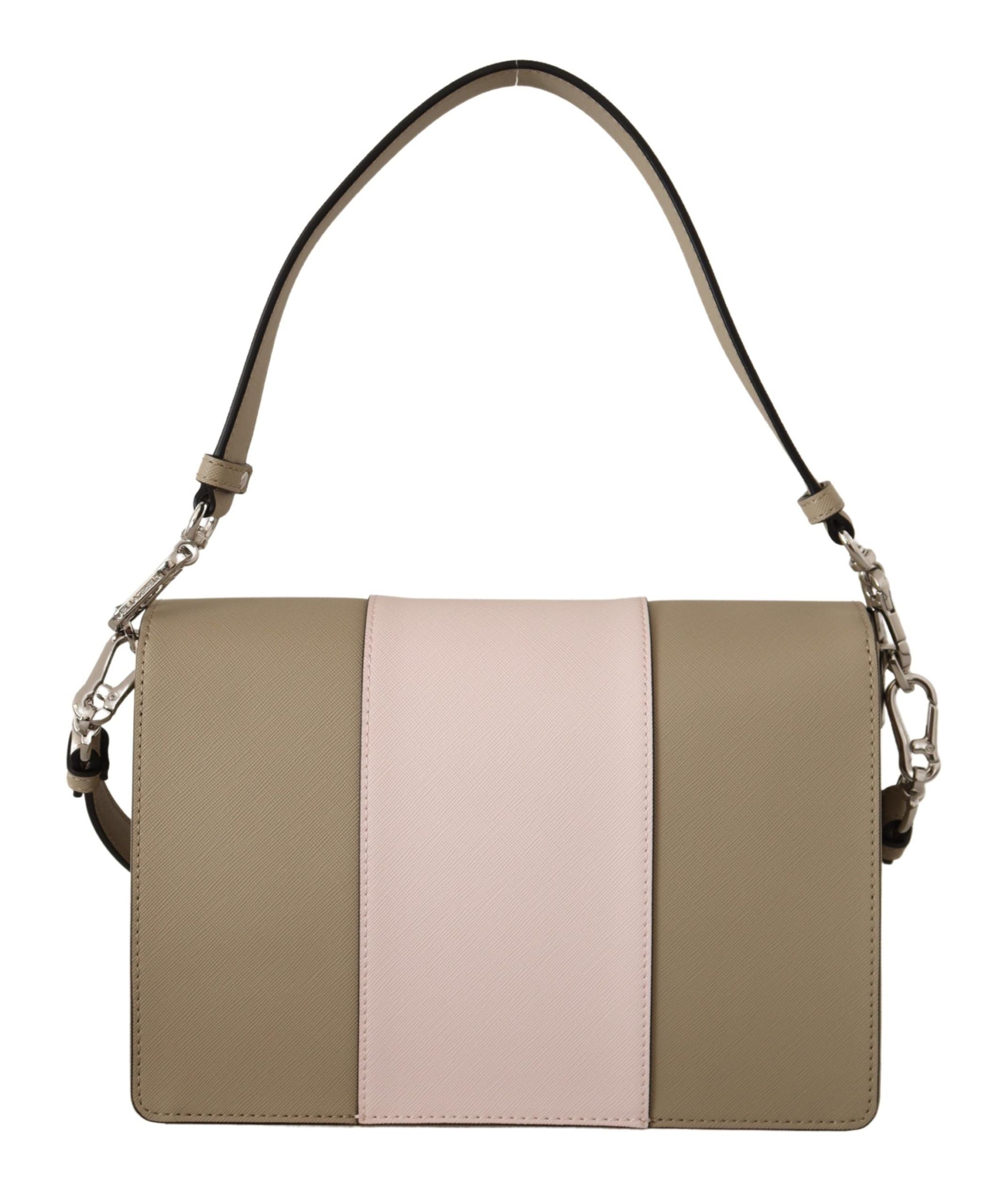 Karl Lagerfeld Chic Sage Shoulder Bag with Dual Women's Straps