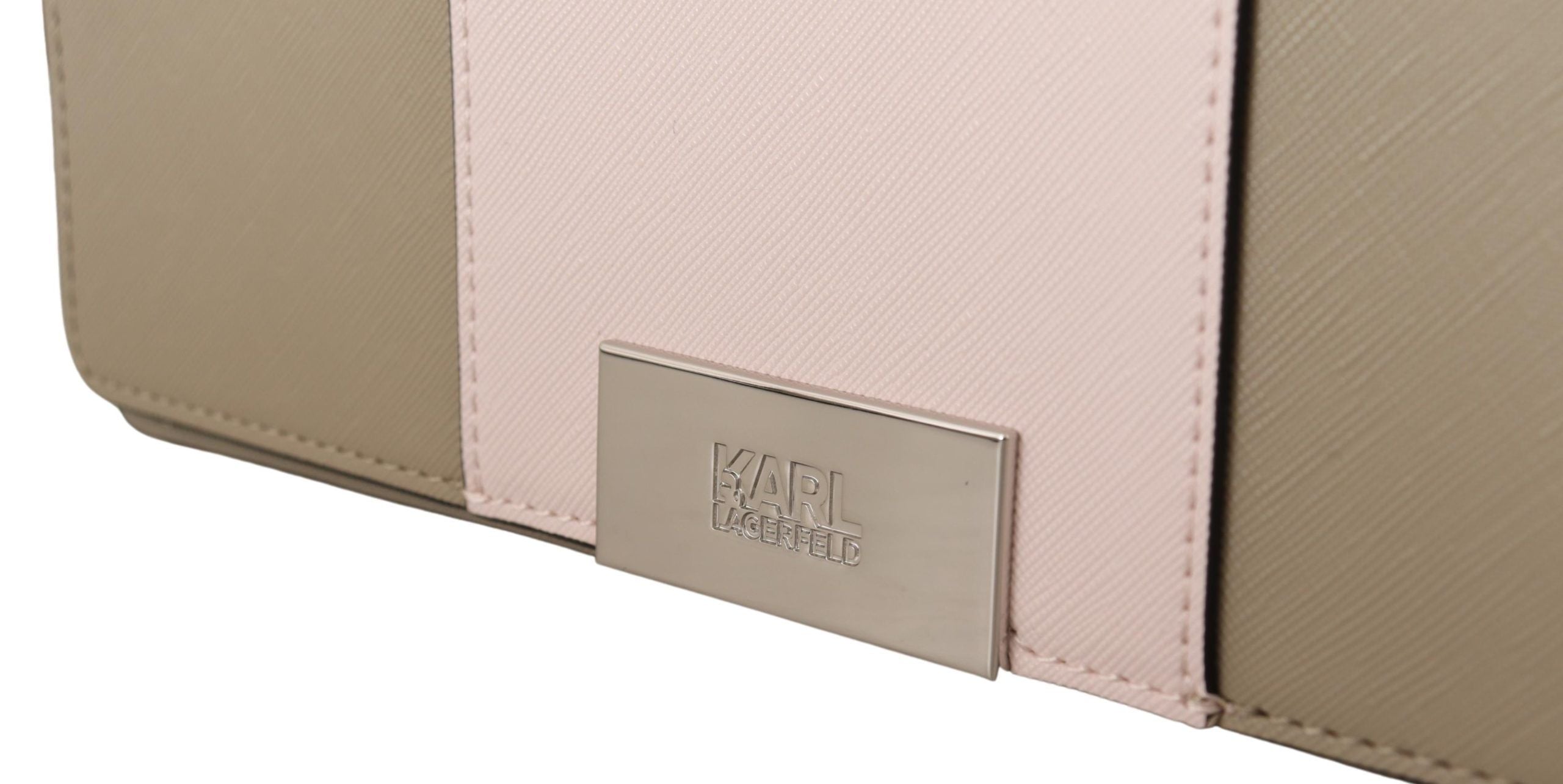 Karl Lagerfeld Chic Sage Shoulder Bag with Dual Women's Straps