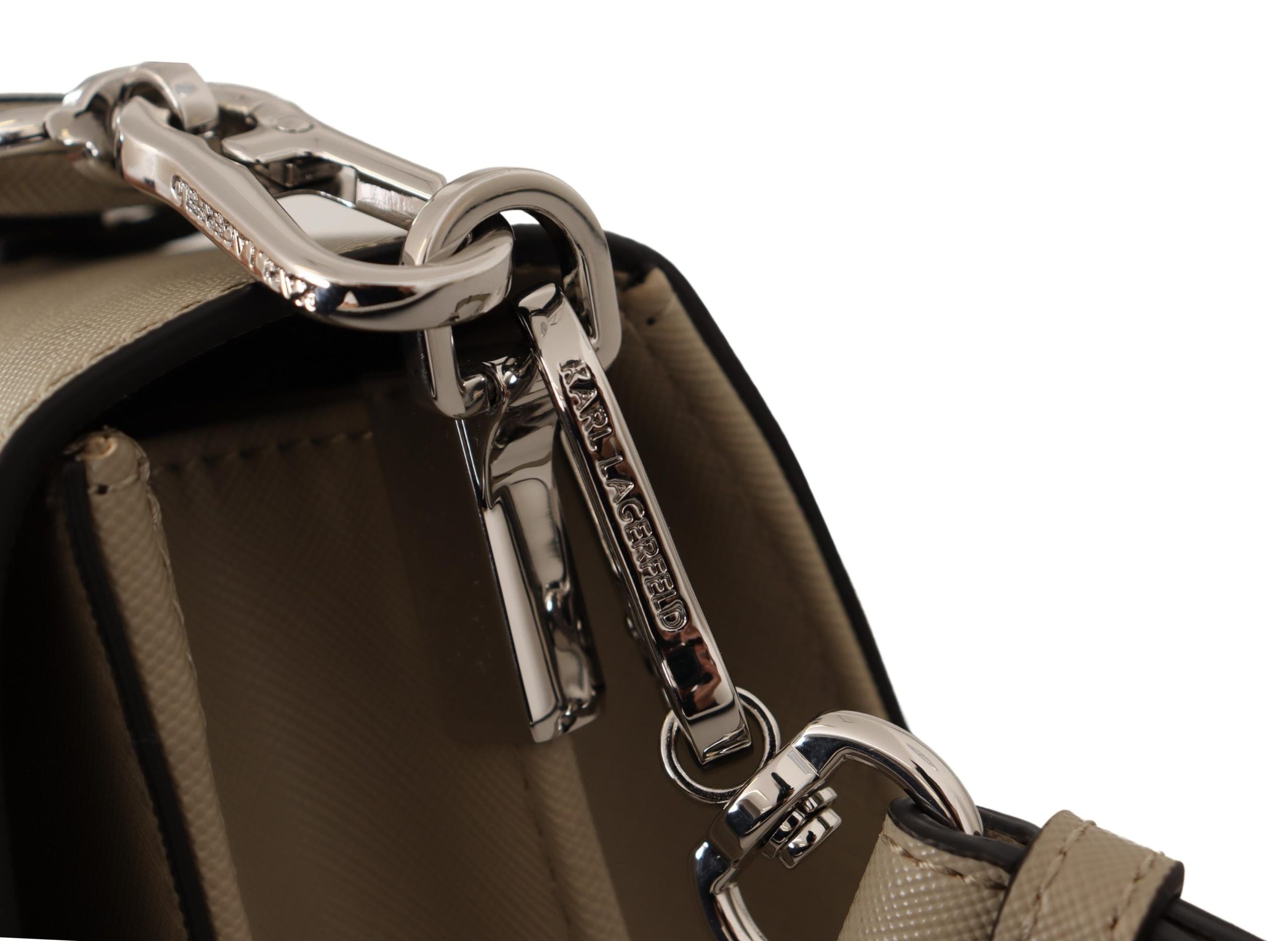 Karl Lagerfeld Chic Sage Shoulder Bag with Dual Women's Straps