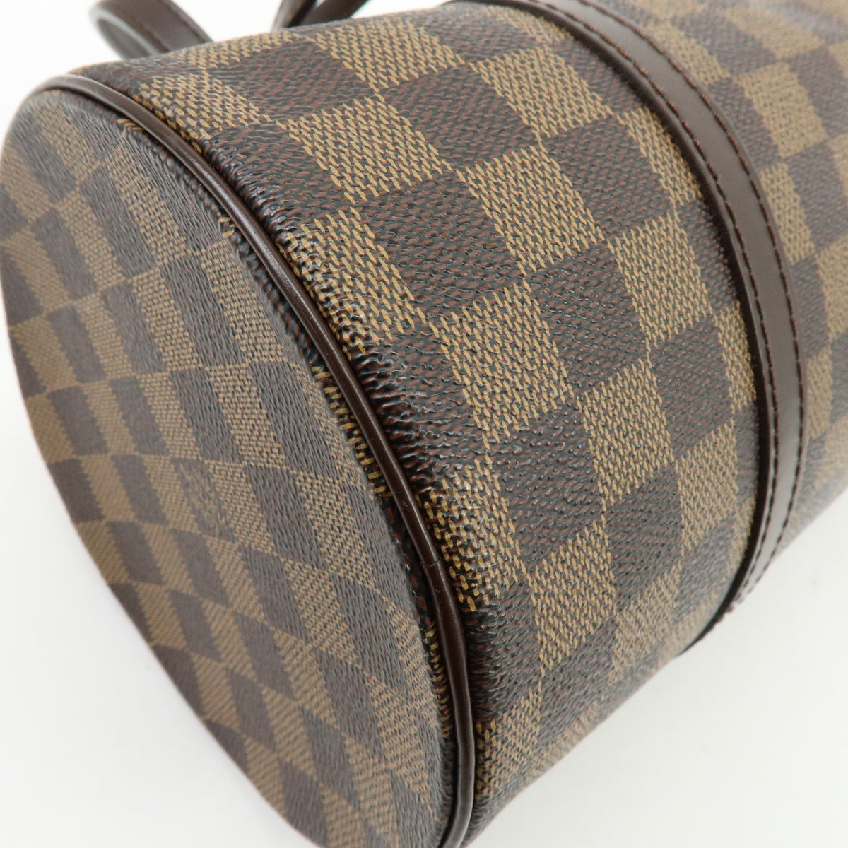 Louis Vuitton Papillon Damier Ebene Brown Canvas Handbag (Pre-Owned)