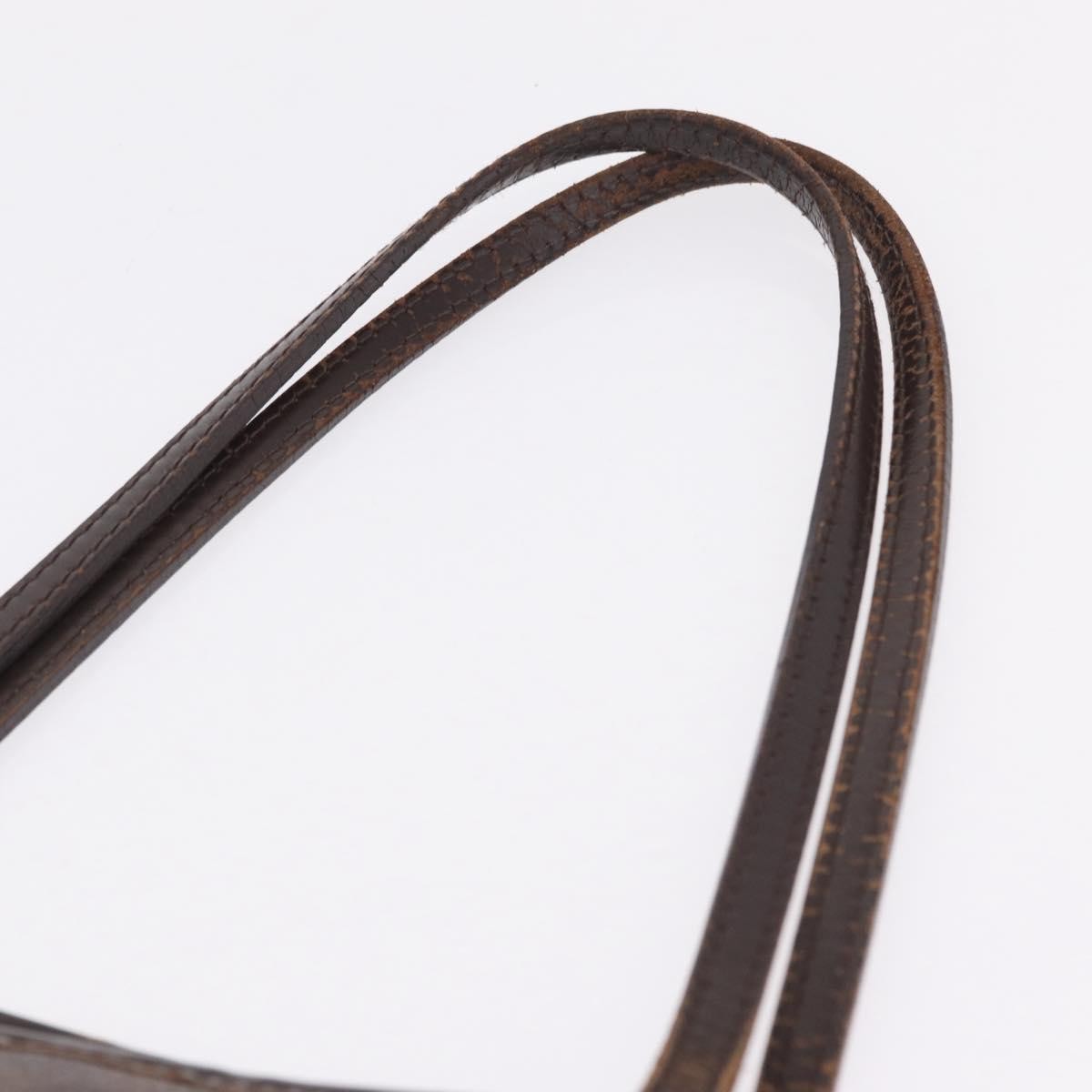Louis Vuitton Neverfull Damier Ebene Brown Canvas Tote Bag Bag (Pre-Owned)