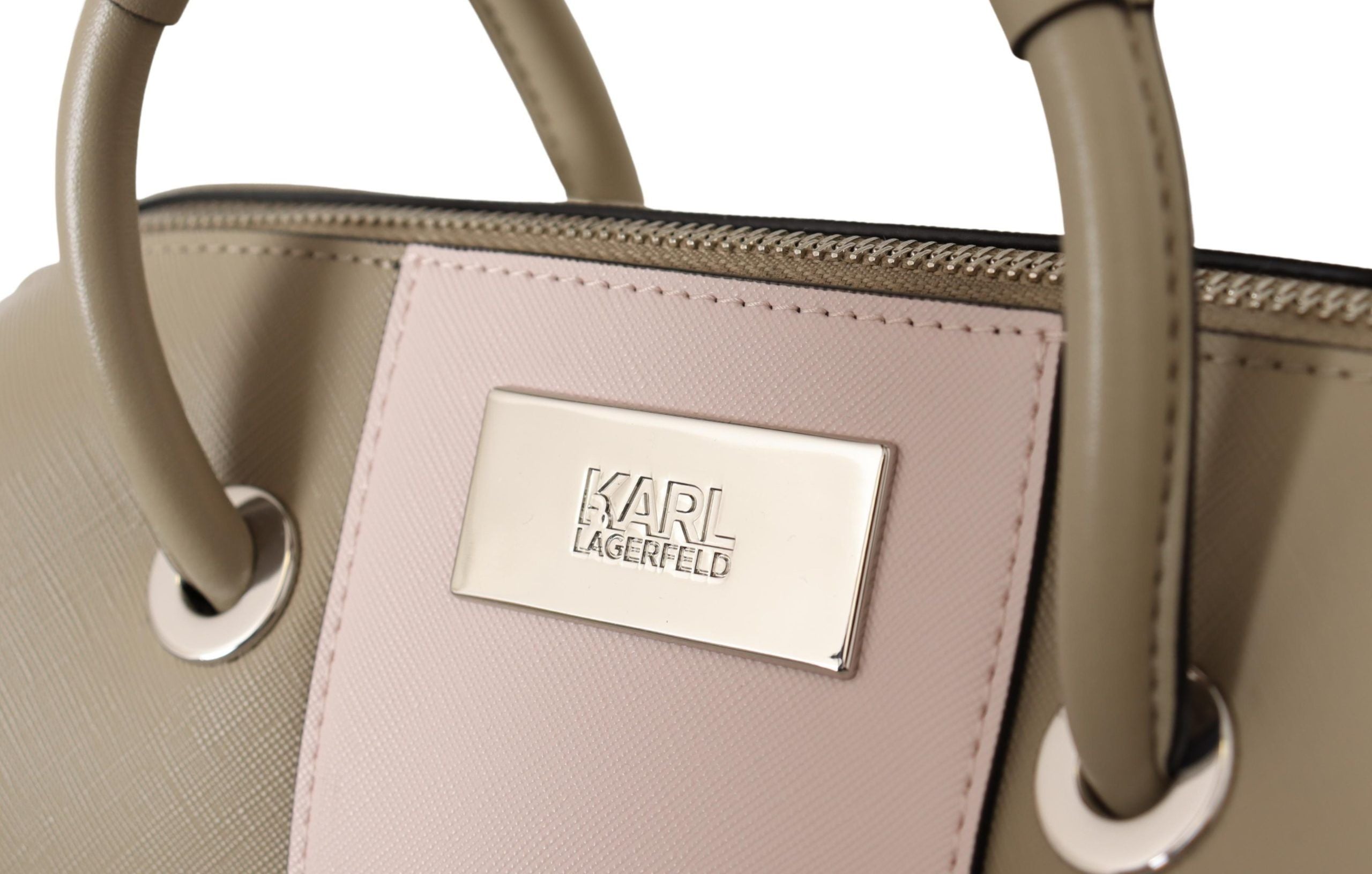 Karl Lagerfeld Elegant Green Shoulder Women's Handbag