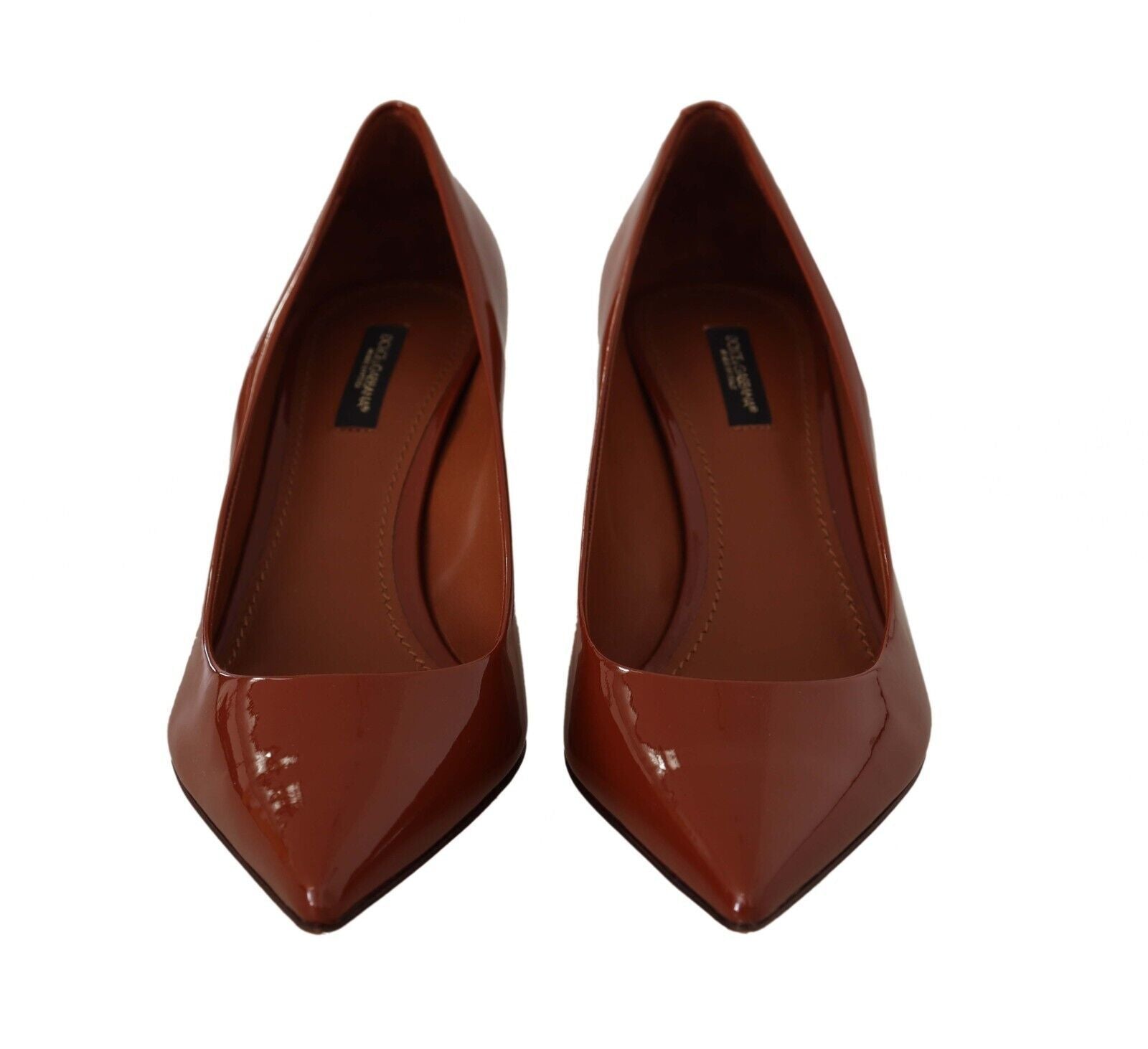 Dolce & Gabbana Elegant Patent Leather Heels Women's Pumps