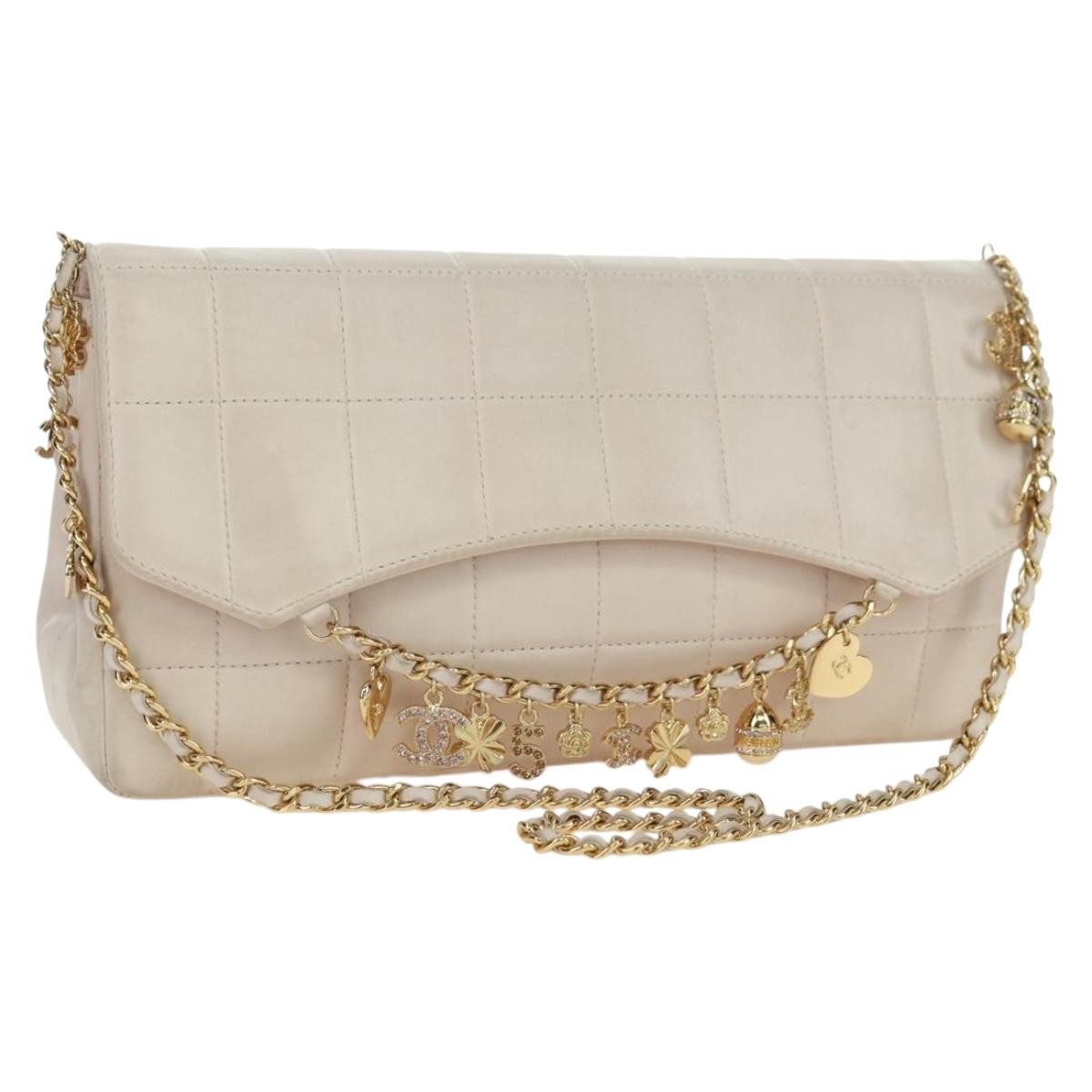 Chanel Chocolate Bar Accordion Reissue Flap Quilted Lambskin Pink_Gold Leather Handbag (Pre-Owned)