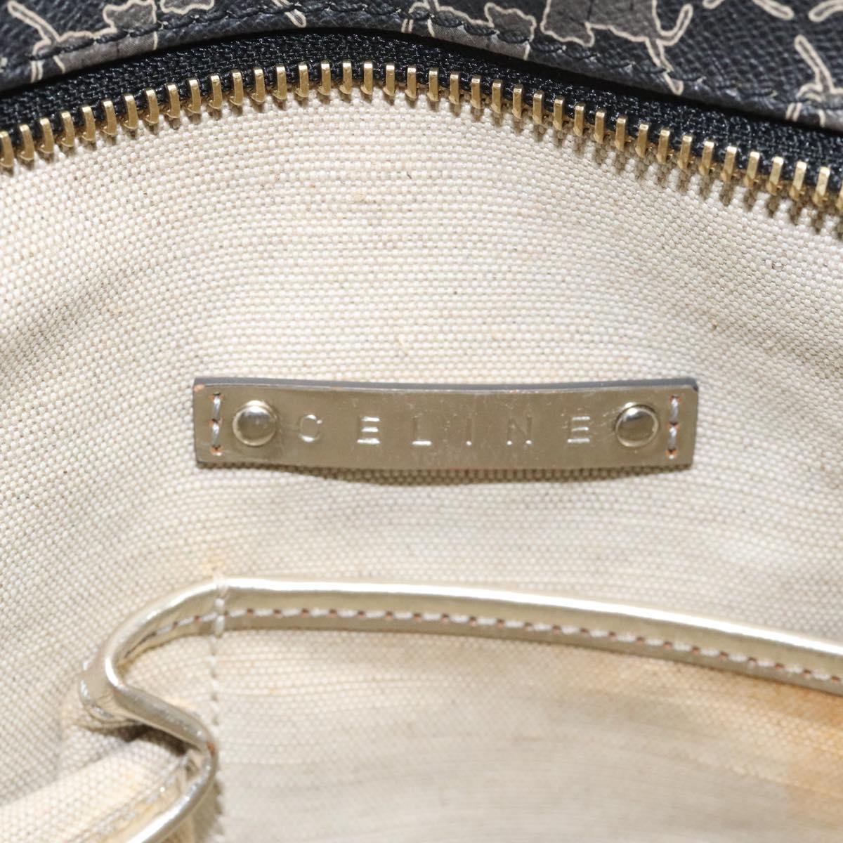 Céline Carriage Black Canvas Tote Bag (Pre-Owned)