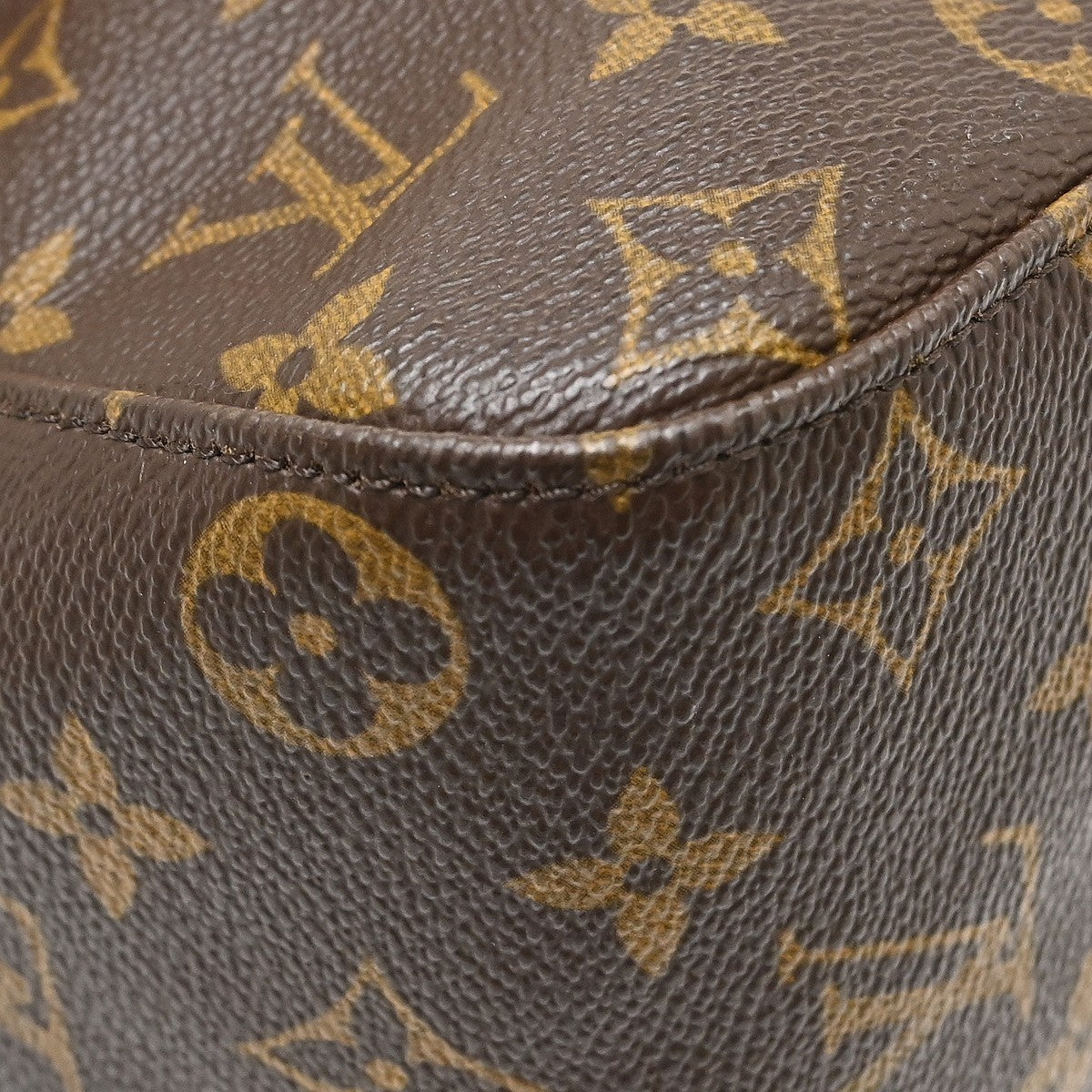 Louis Vuitton Monogram Looping Monogram Canvas Brown Canvas Shoulder Bag Bag (Pre-Owned)