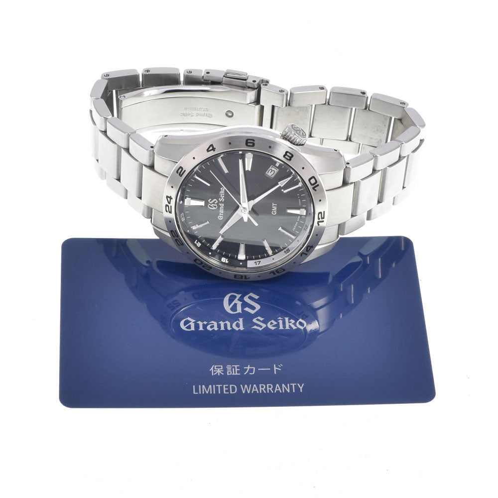 Grand Seiko Heritage Gmt Quartz Stainless Steel Watch (Pre-Owned)