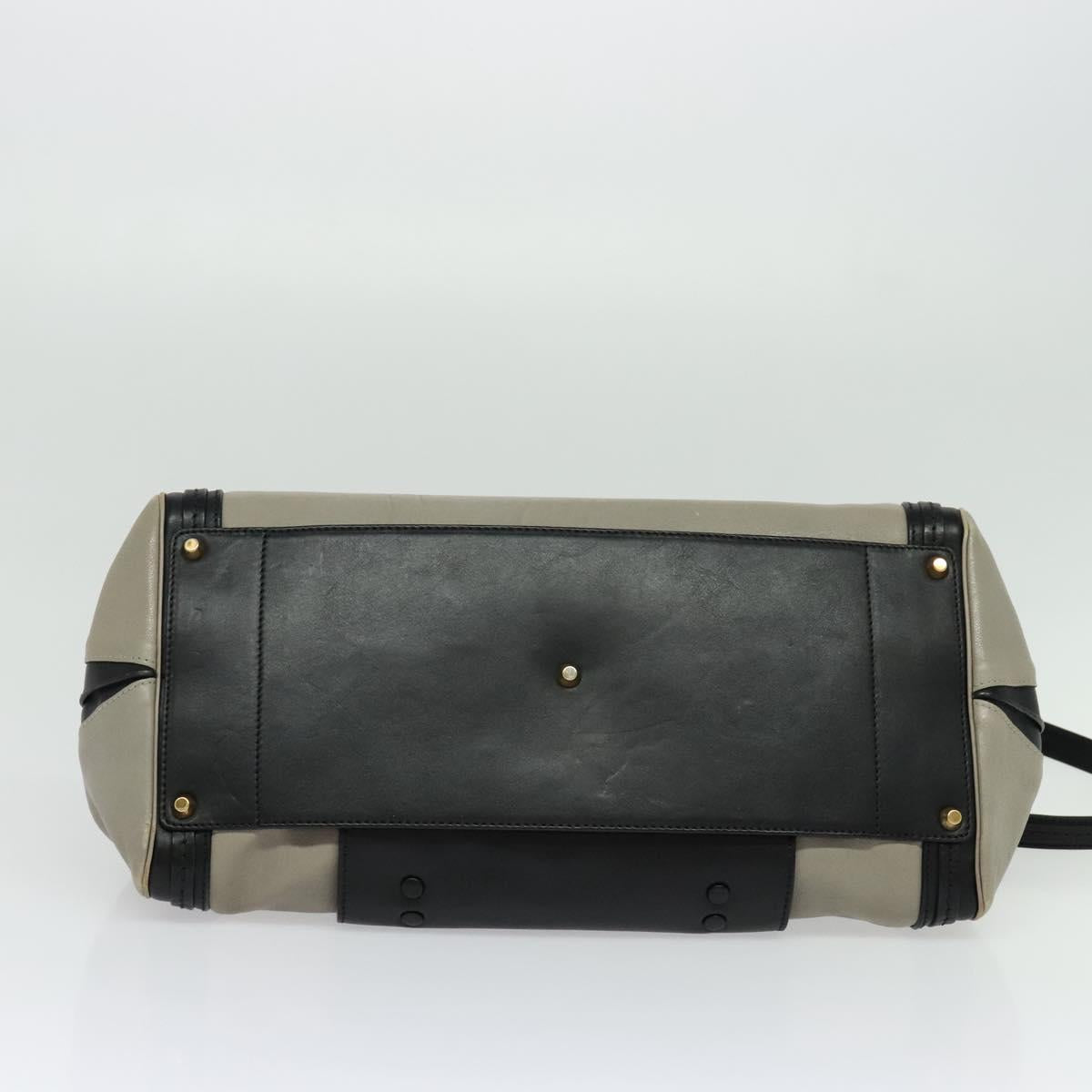 Chloé Alice Black Leather Handbag (Pre-Owned)