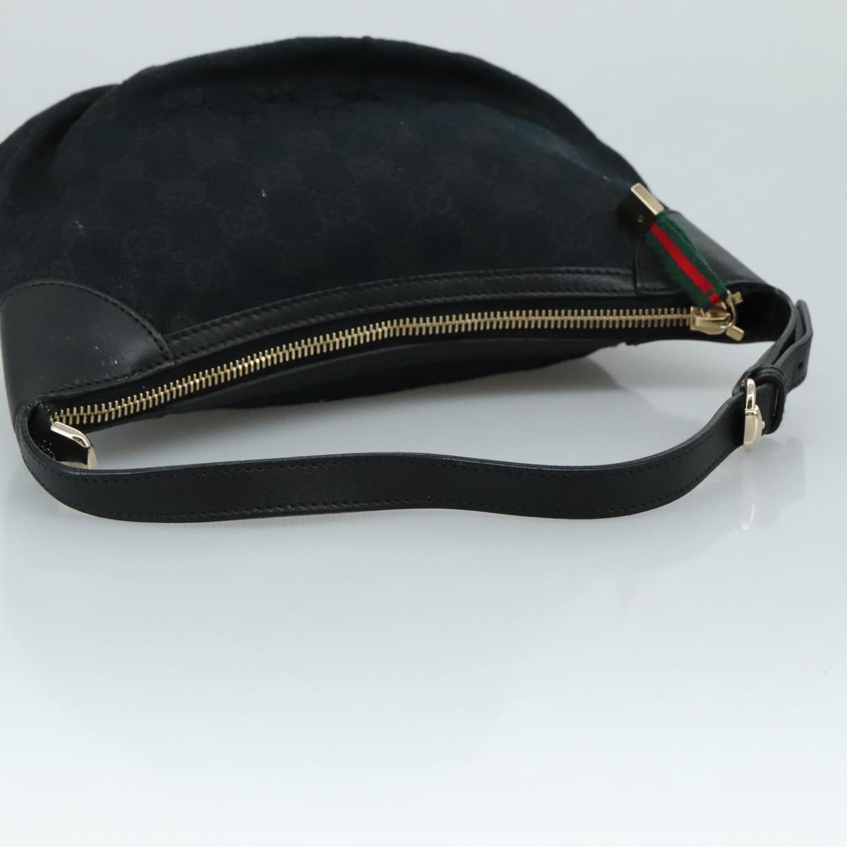 Gucci Sherry Brown Canvas Clutch Bag (Pre-Owned)
